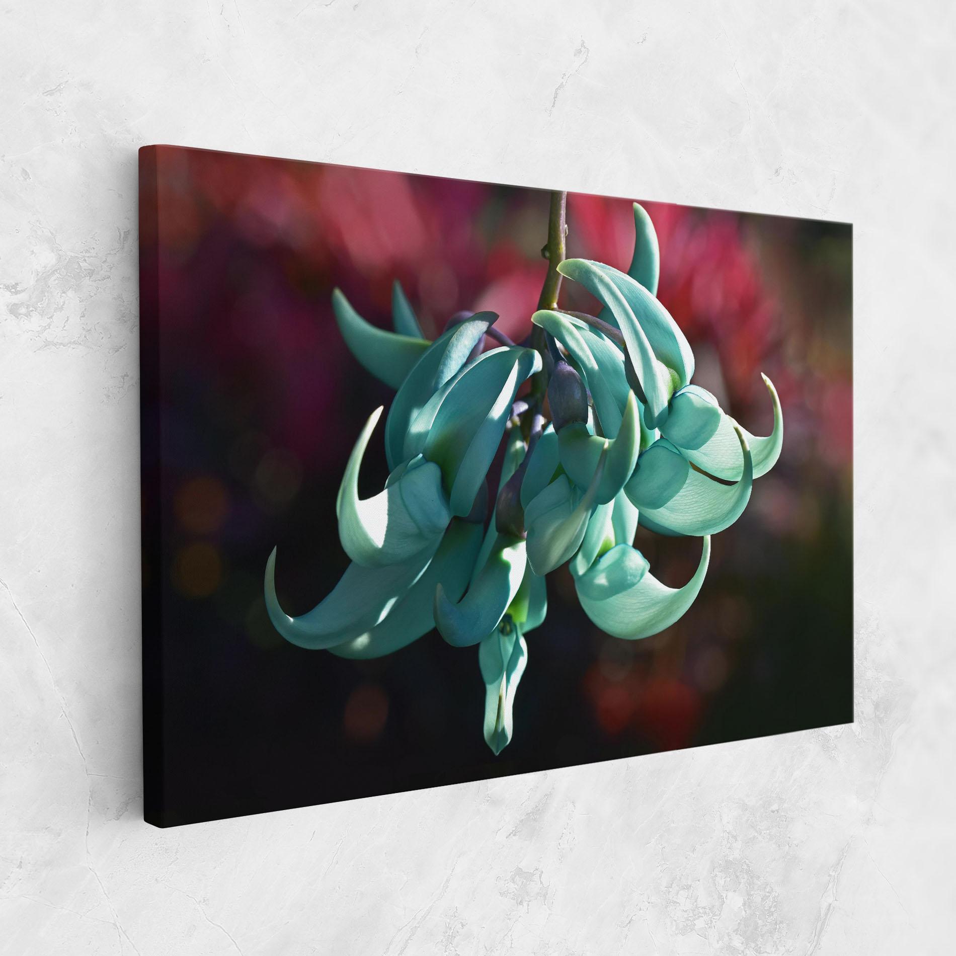 Tablou Canvas Pastel Green Plant mockup 1