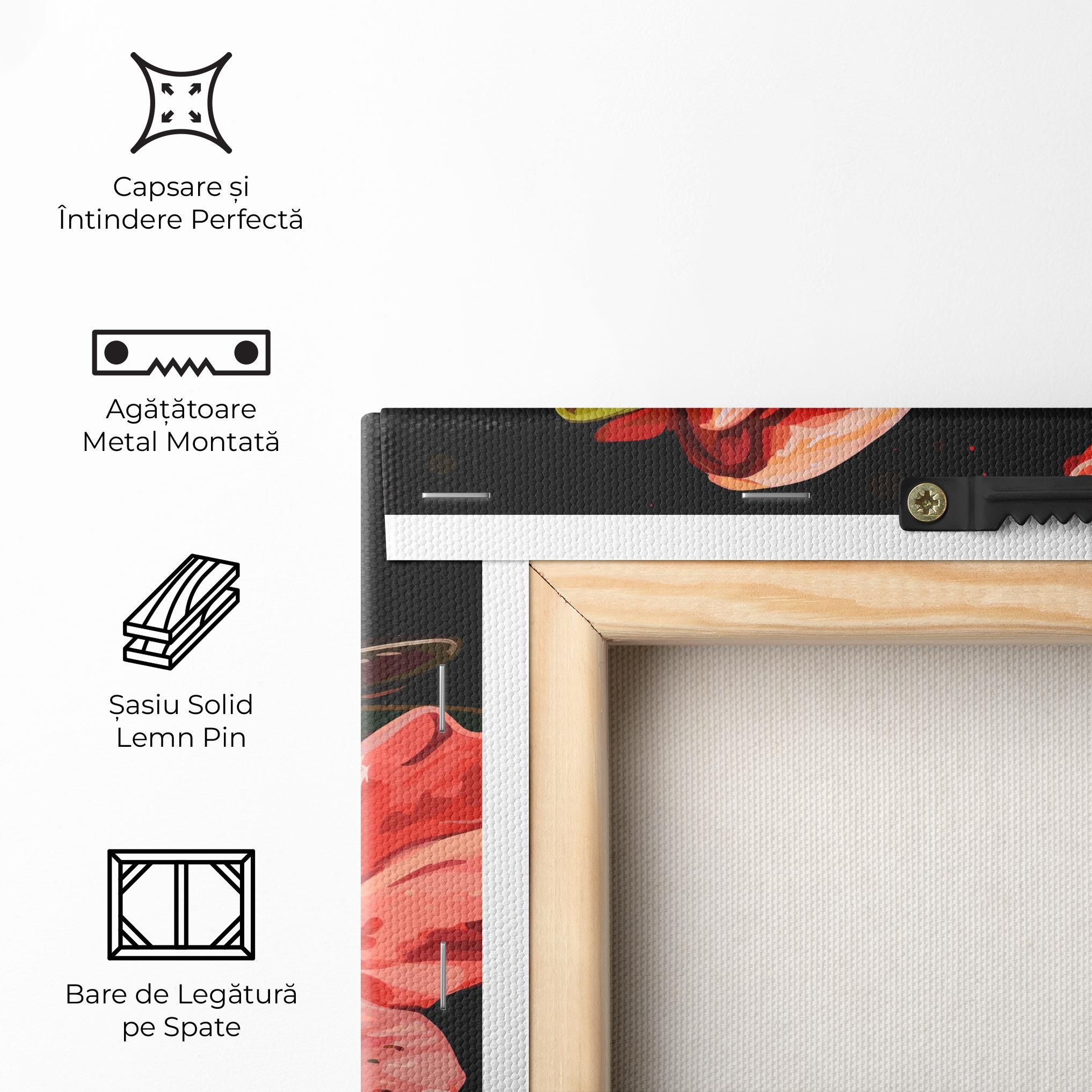 Tablou Canvas Art Exotic Flower mockup 5