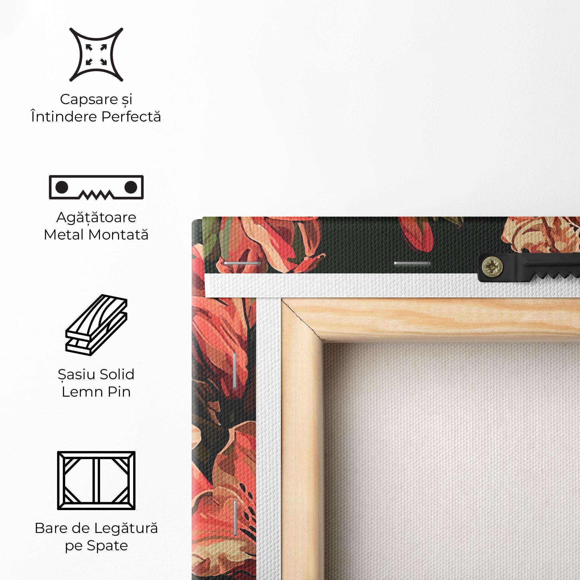 Tablou Canvas Cream Exotic Art mockup 5