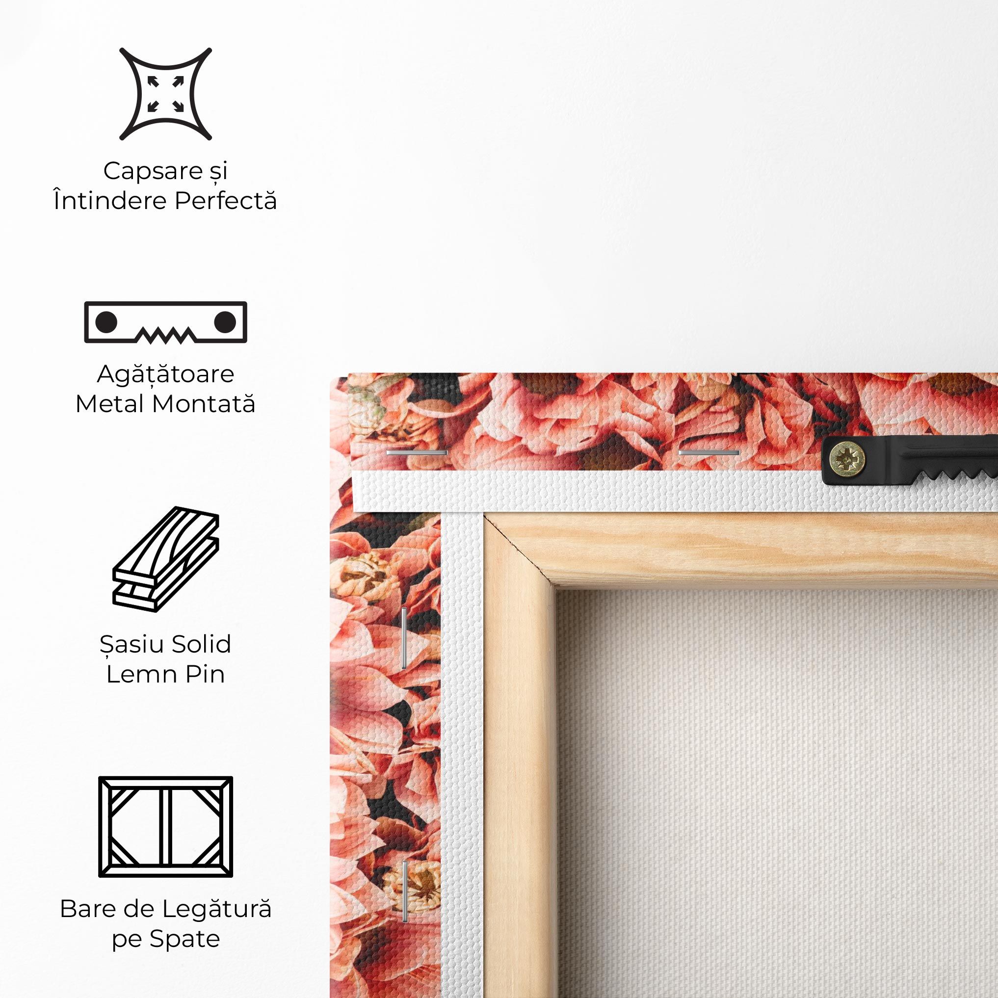 Pink Flowers Bouquet mockup 5