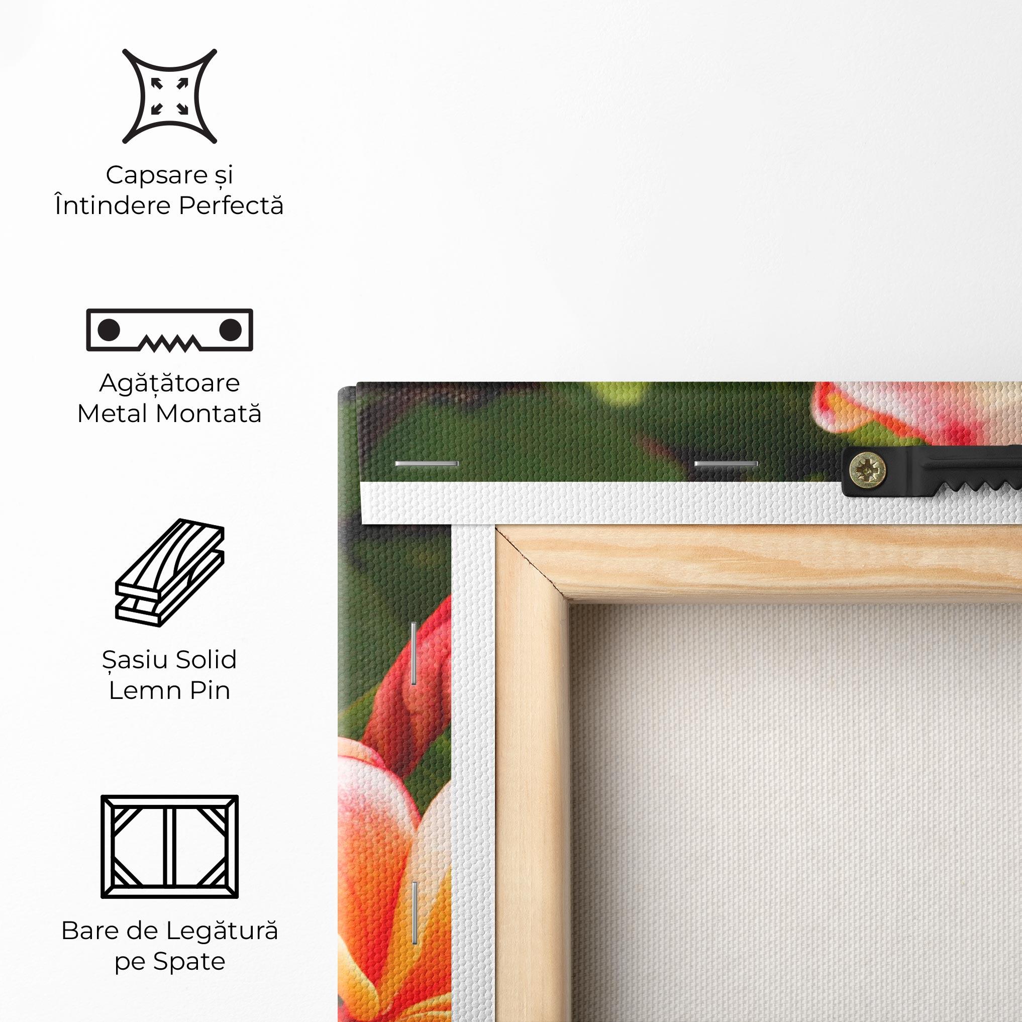 Tablou Canvas Pretty Plumeria mockup 5