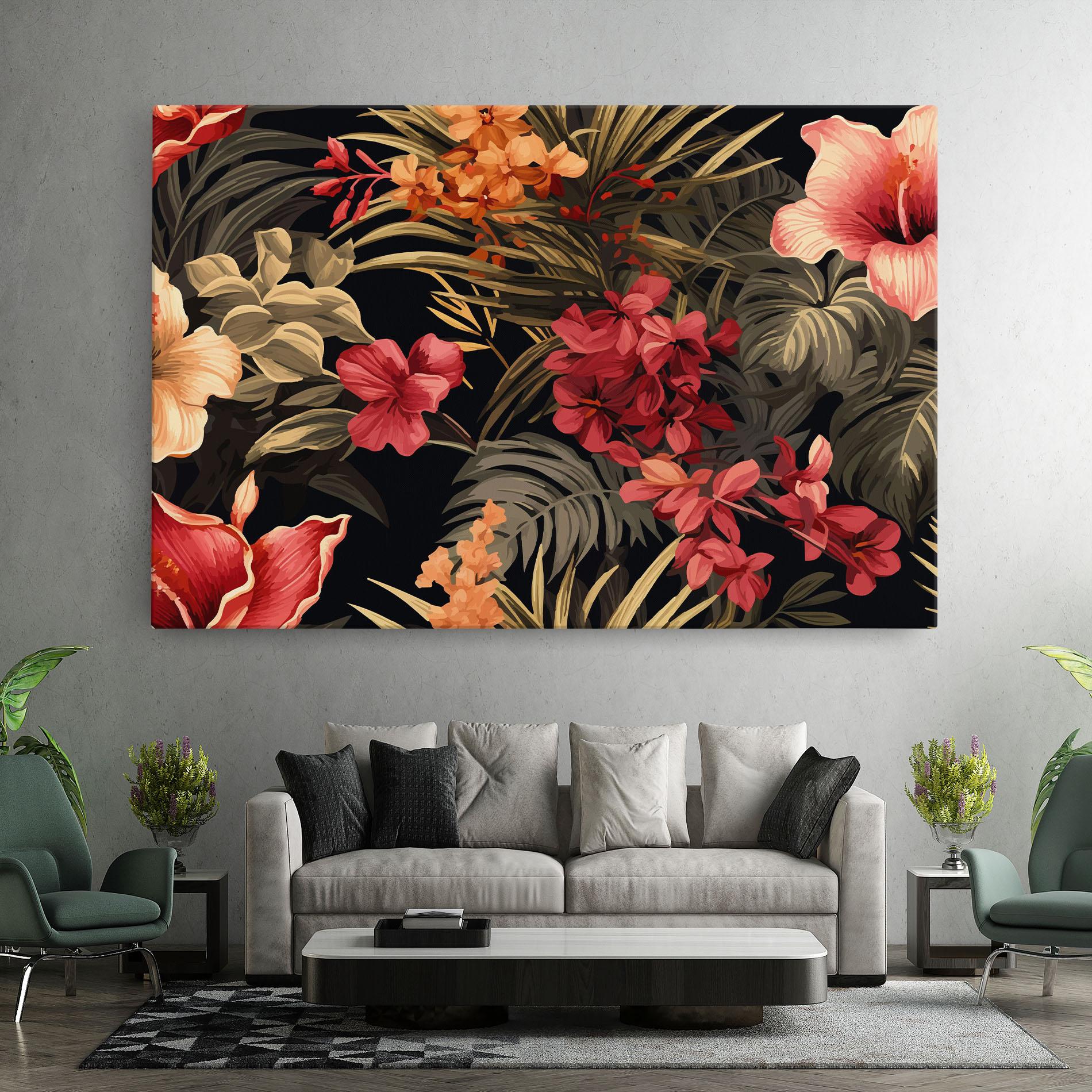 Tablou Canvas Exotic Flower Plant mockup 7