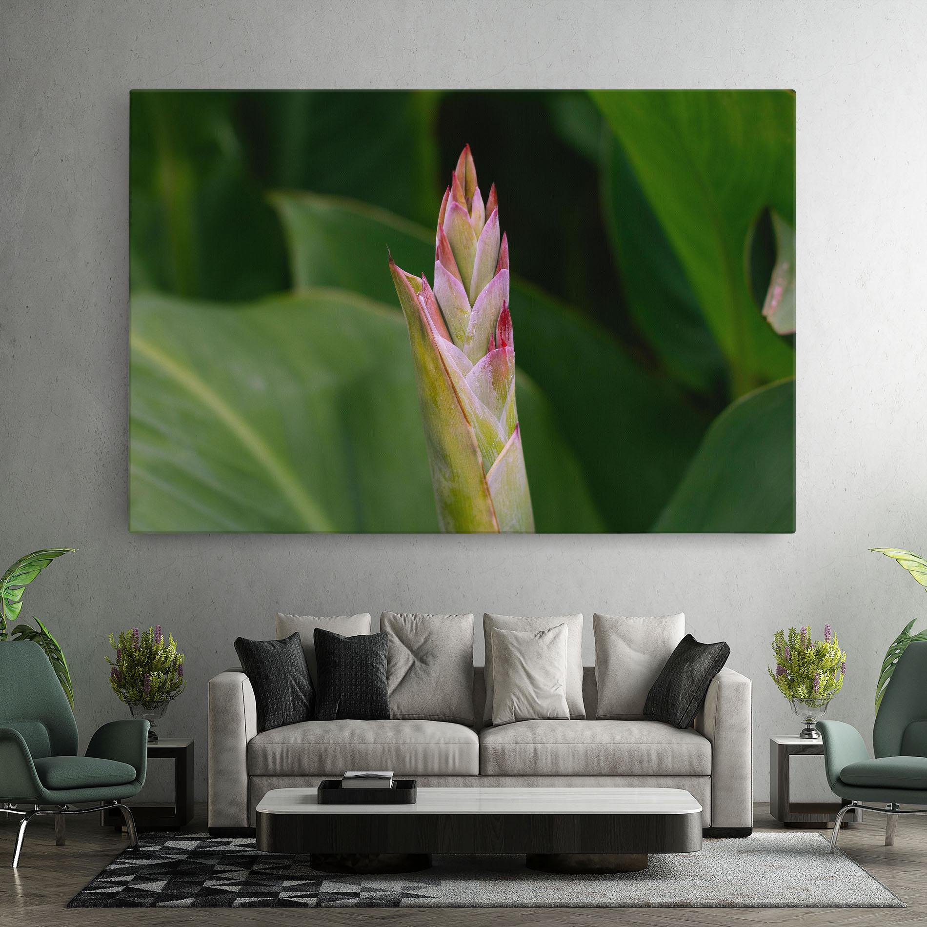 Tablou Canvas Light Pink Exotic mockup 7