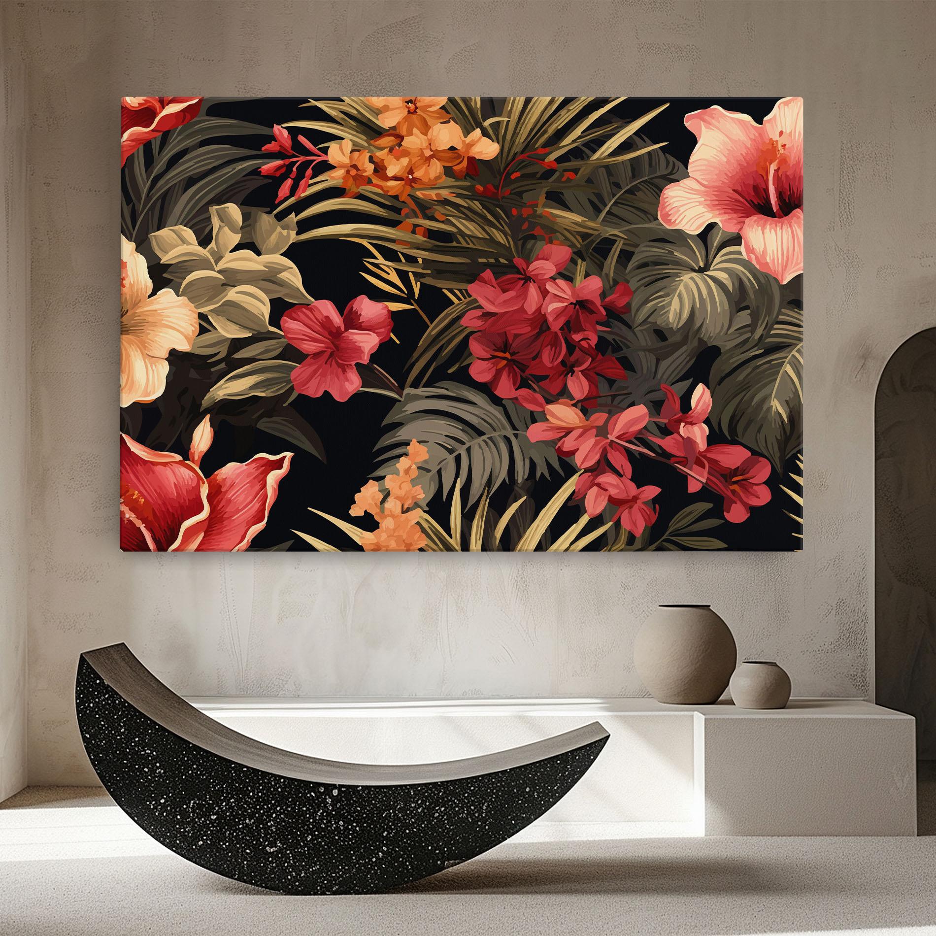 Tablou Canvas Exotic Flower Plant mockup 8