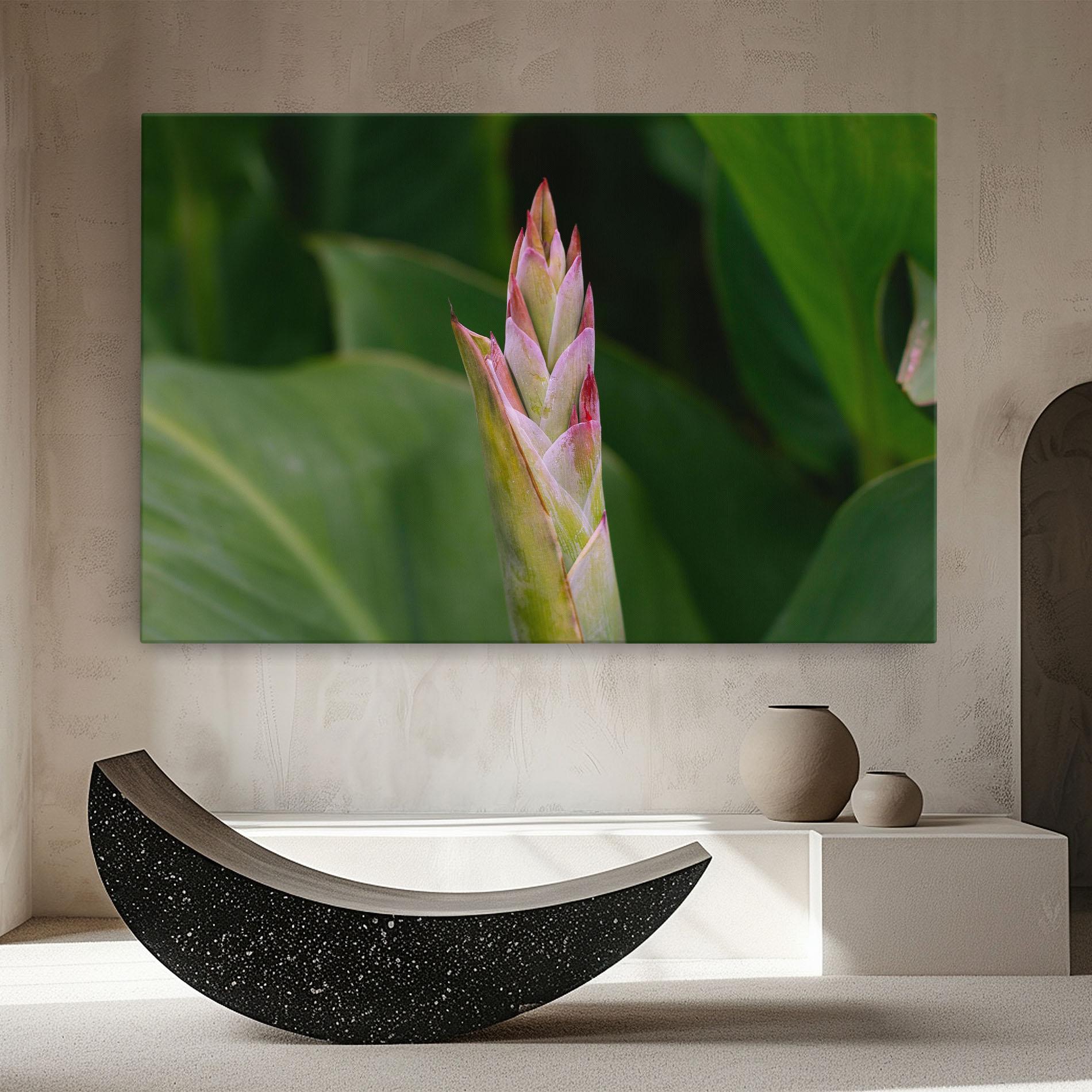 Tablou Canvas Light Pink Exotic mockup 8