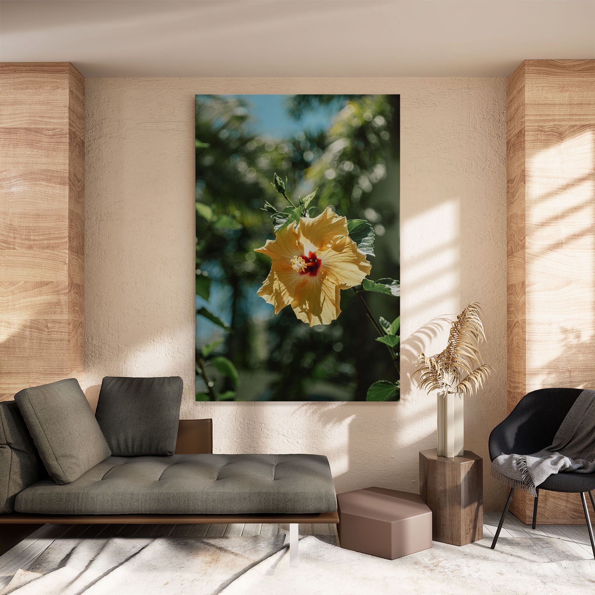 Yellow Pretty Exotic mockup 8