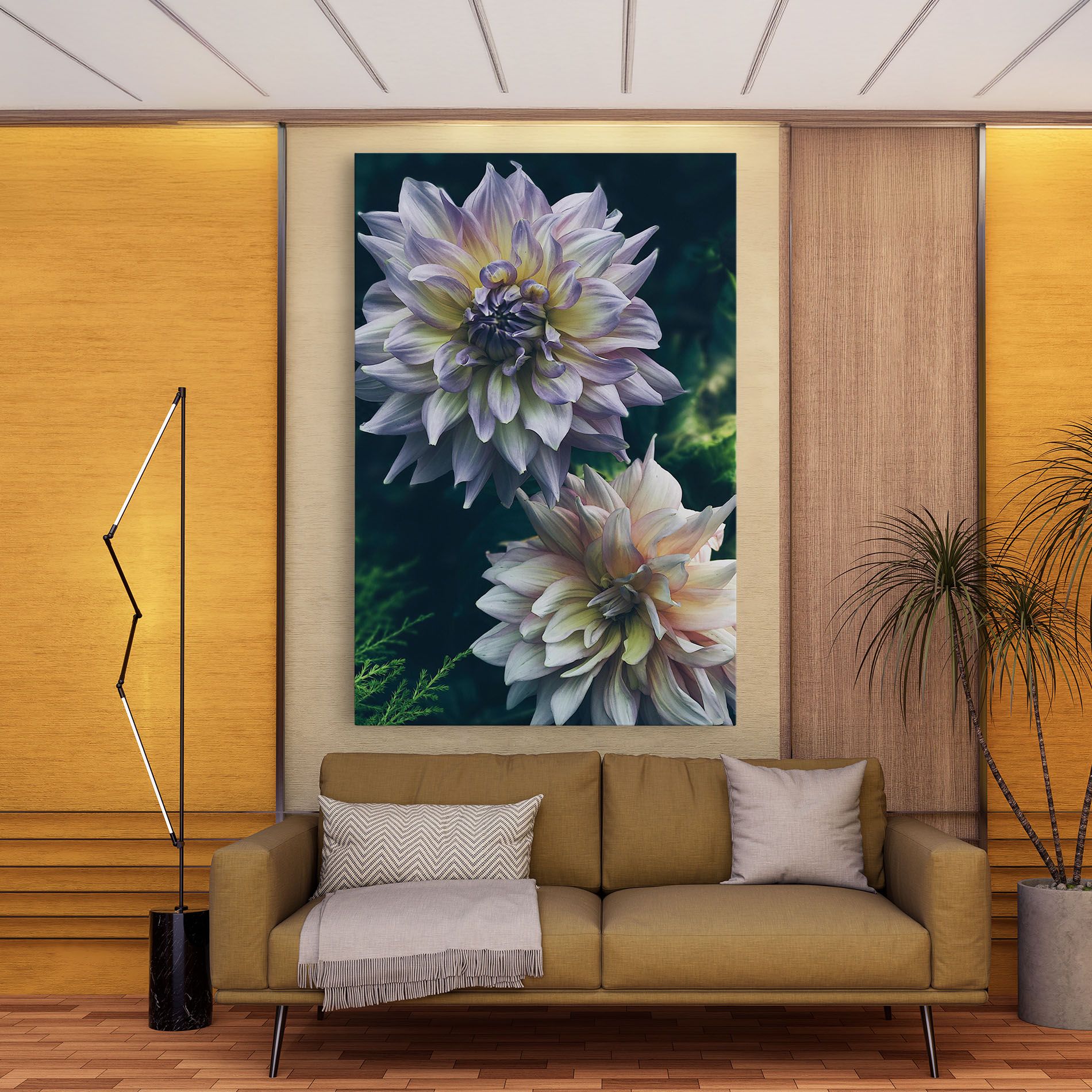 Dahlia Flowers mockup 9