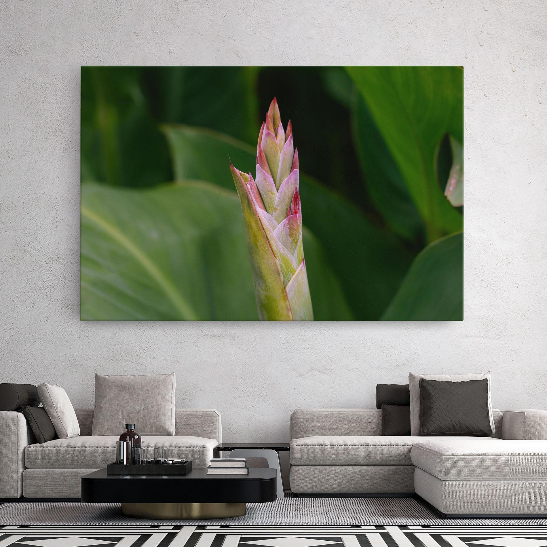 Tablou Canvas Light Pink Exotic mockup 2