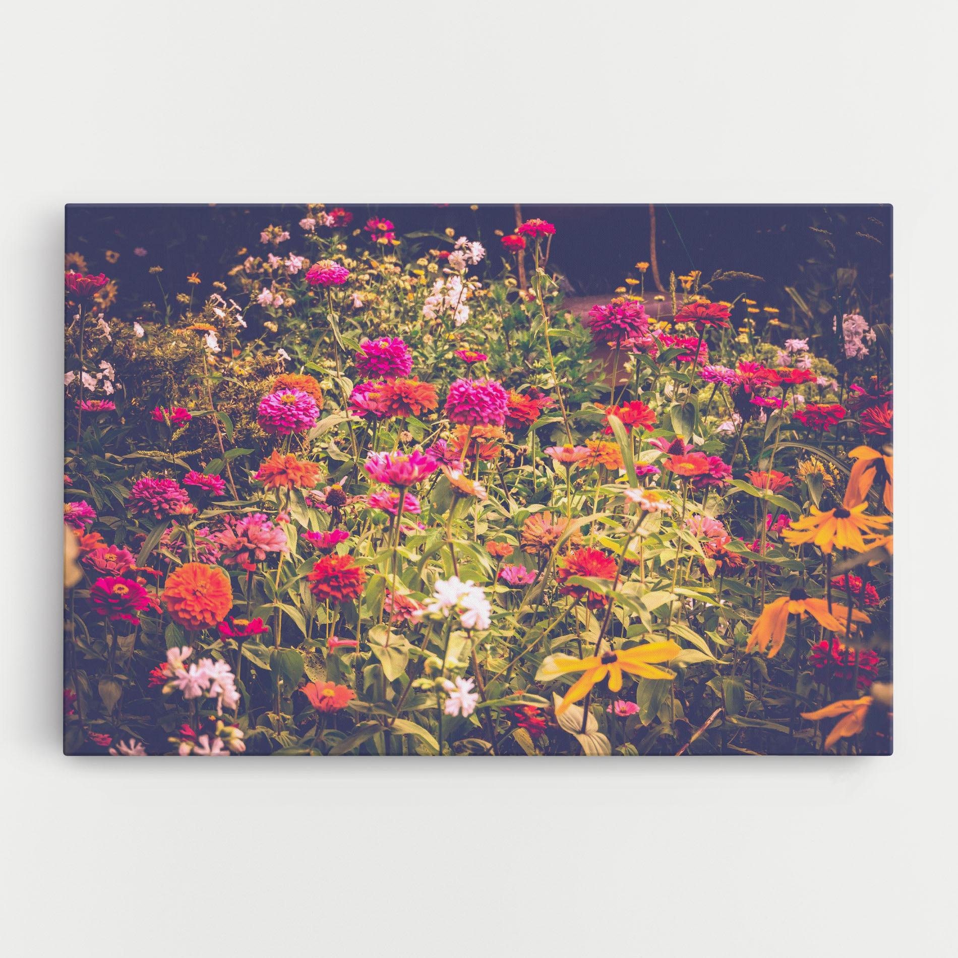 Tablou Canvas Colorful Wild Field mockup 0