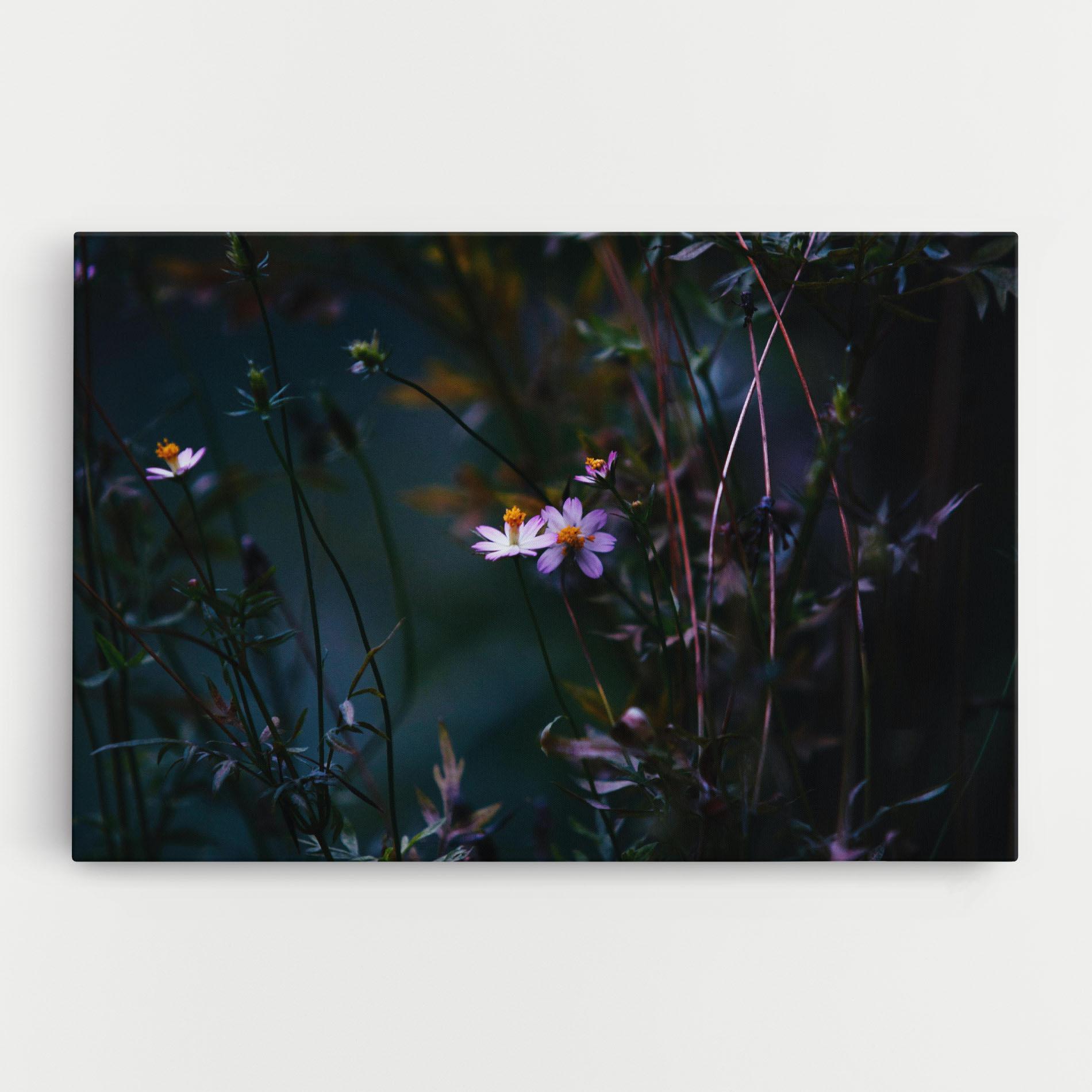 Tablou Canvas Night Flowers mockup 0