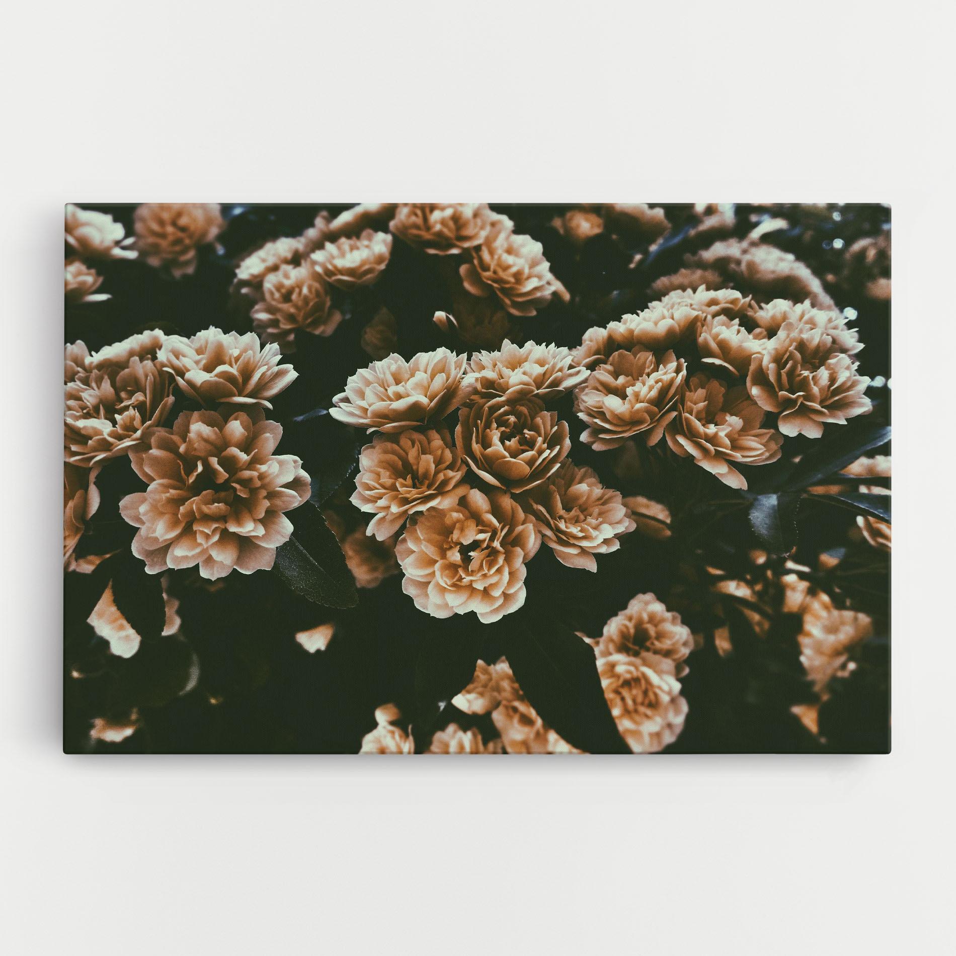 Tablou Canvas Wild Cream Flower mockup 0