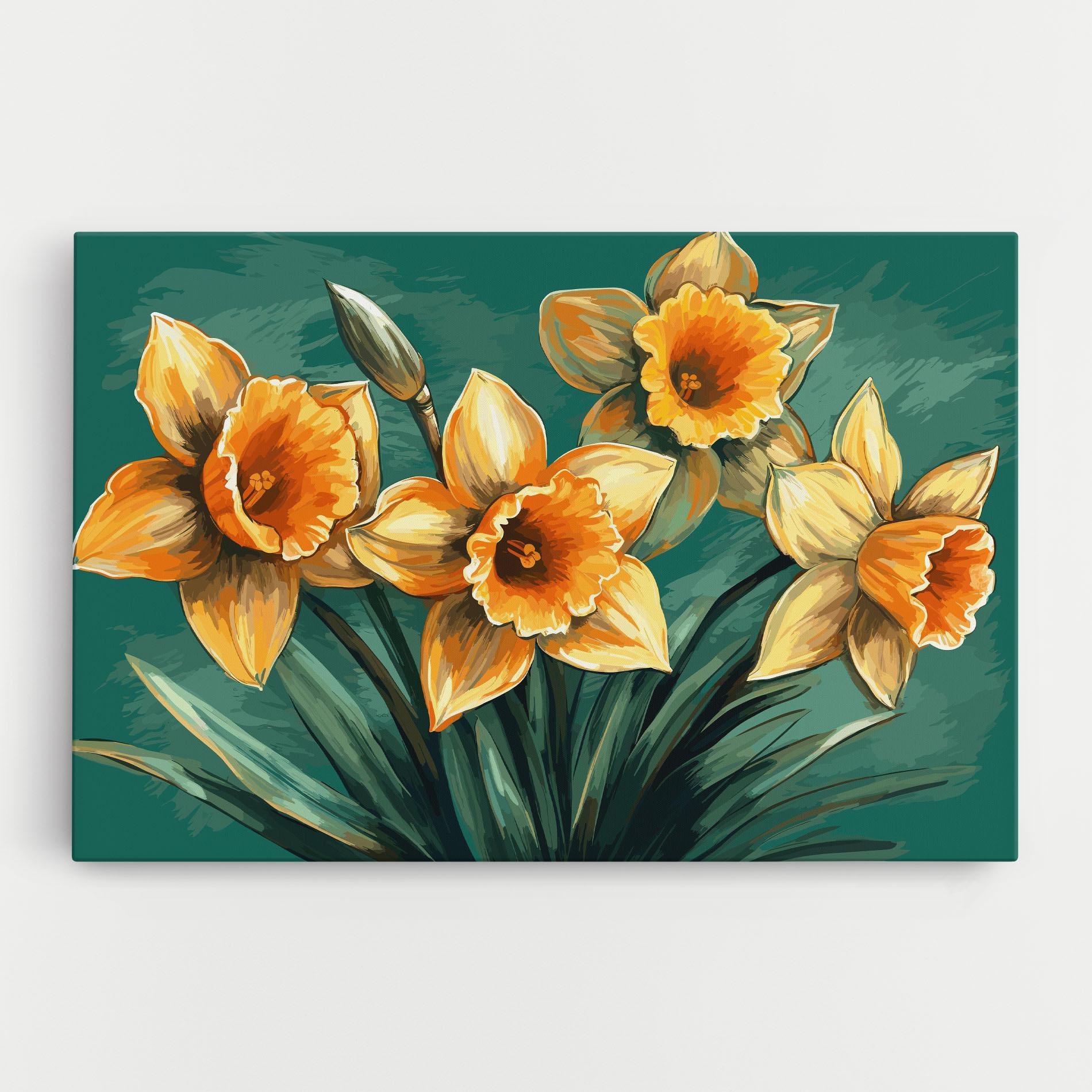 Tablou Canvas Yellow Wild Flower mockup 0
