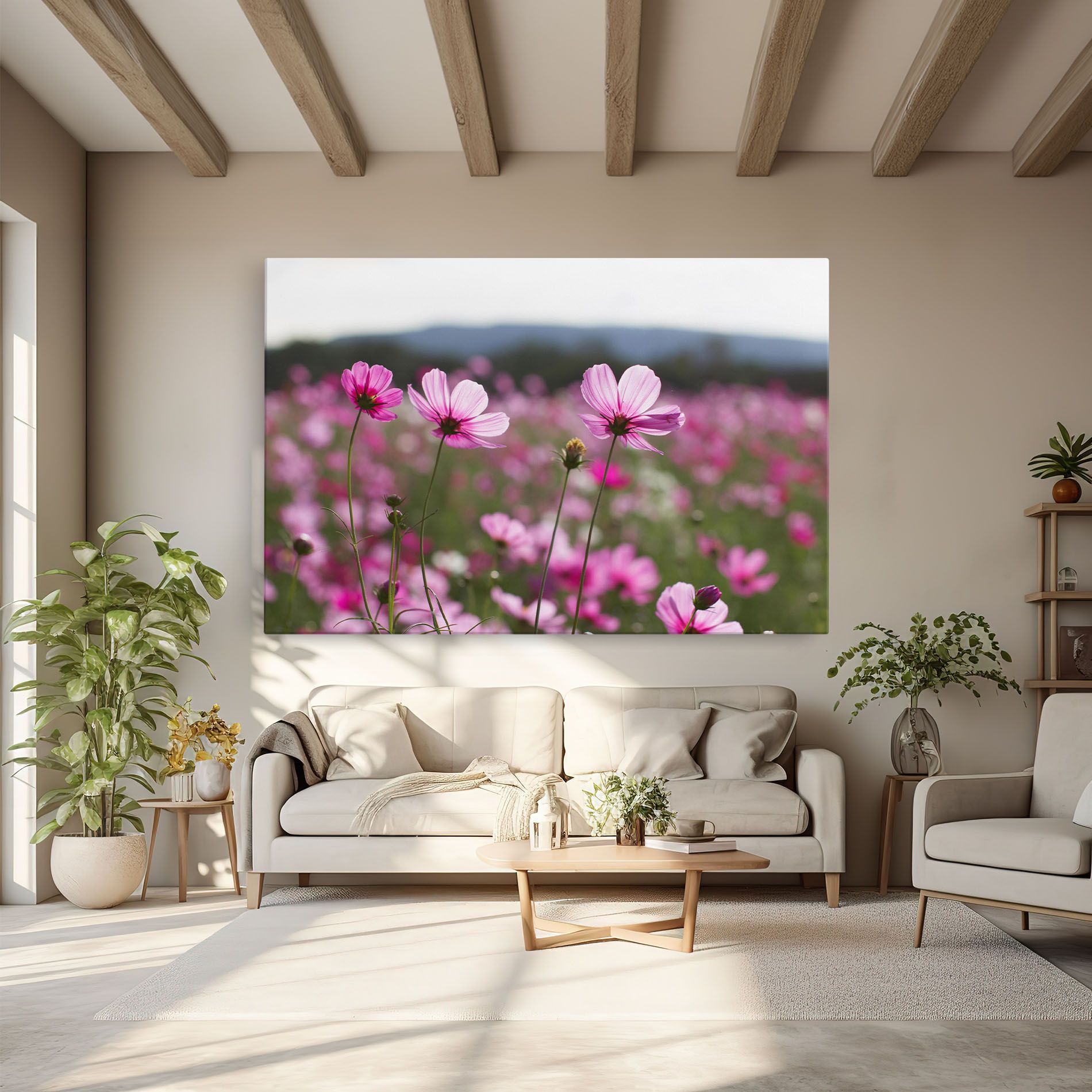 Cosmos Flower mockup 6