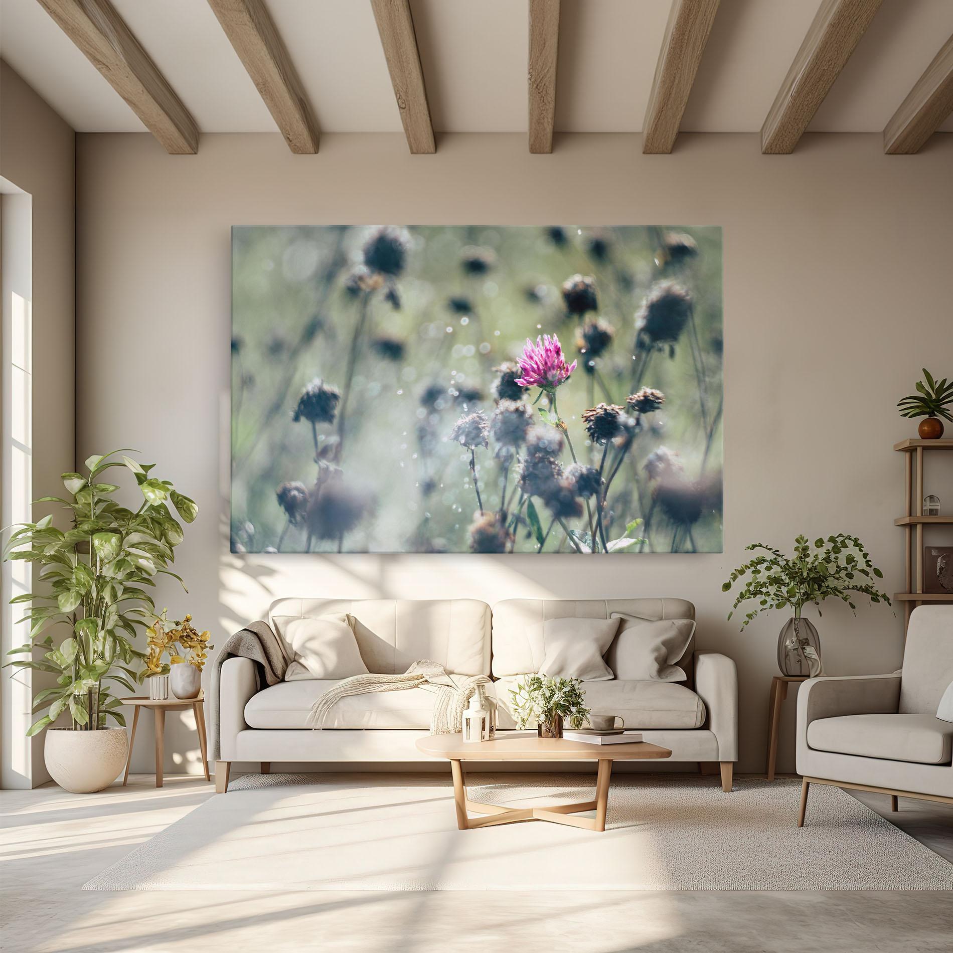 Tablou Canvas Dreamy Purple Flower mockup 6