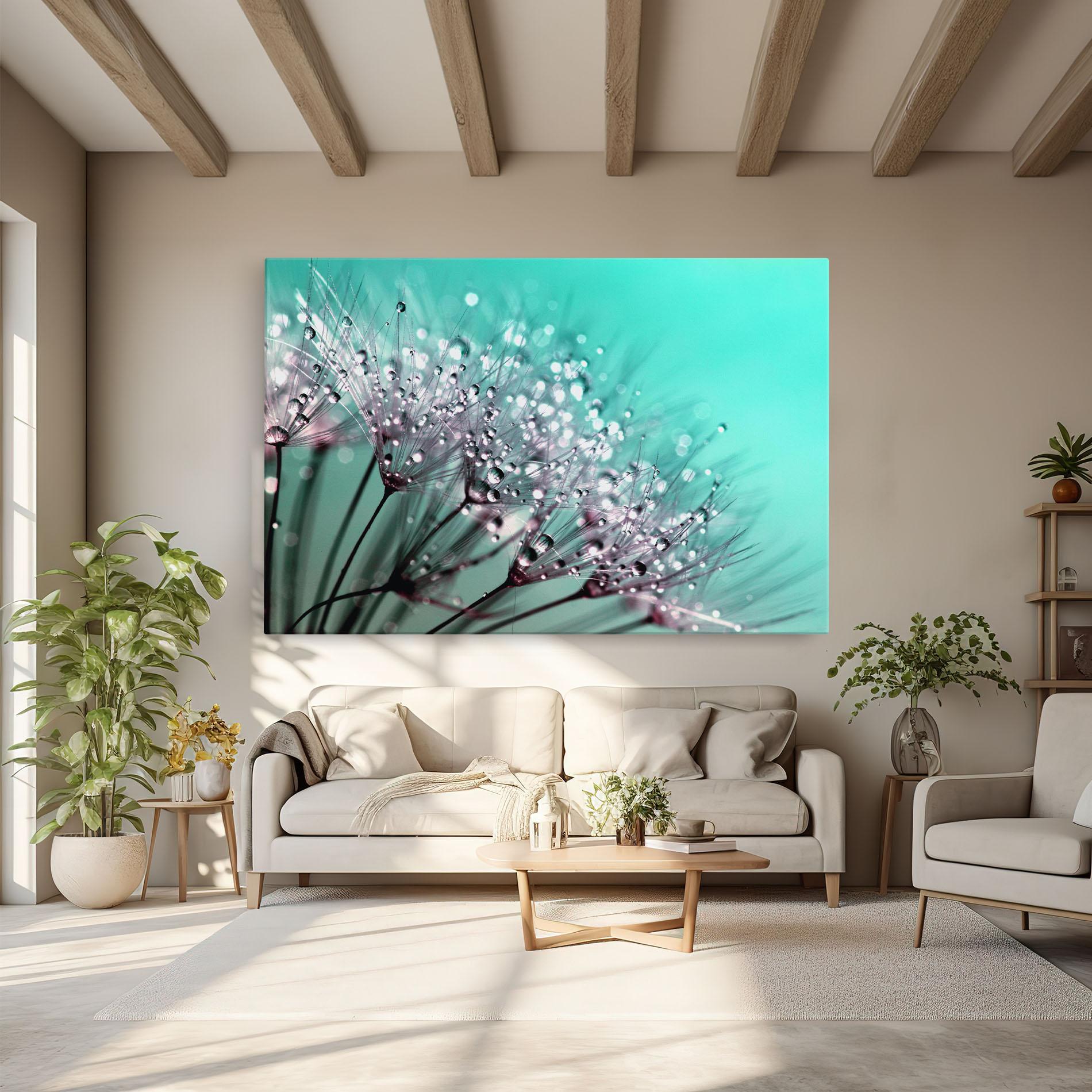 Tablou Canvas Water Flower mockup 6