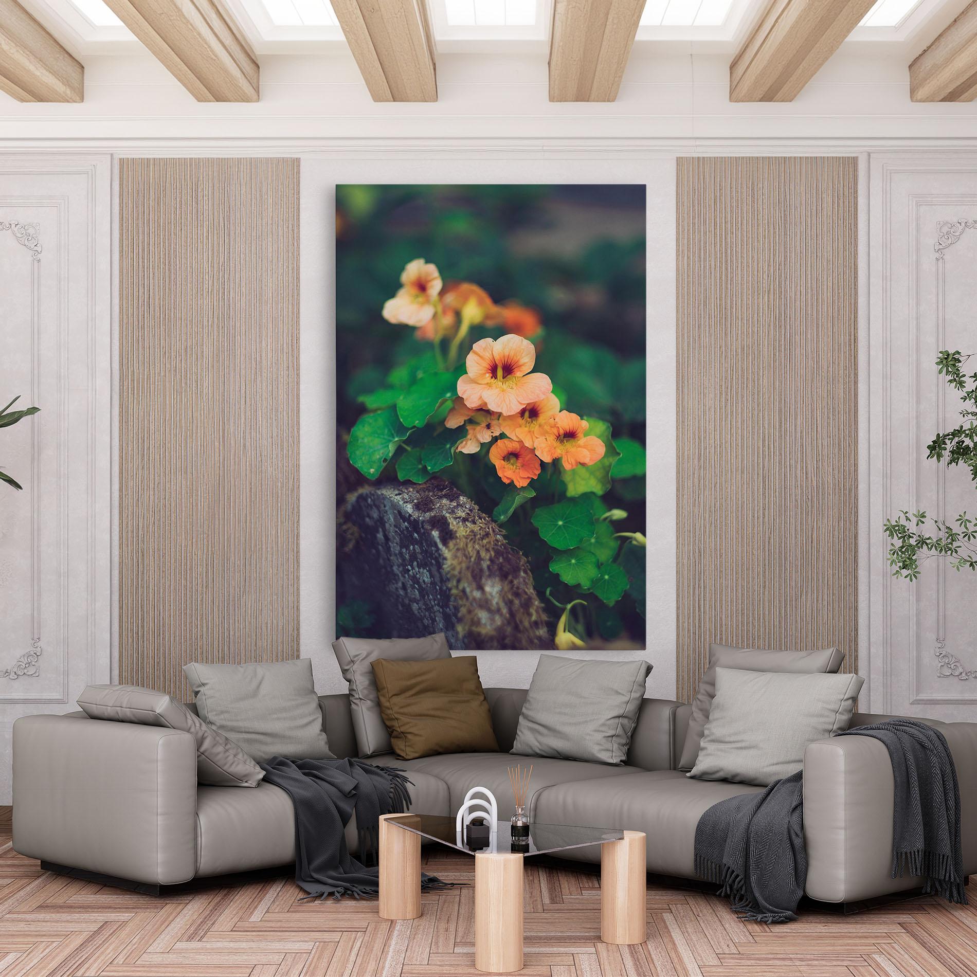 Tablou Canvas Small Pink Flowers mockup 6