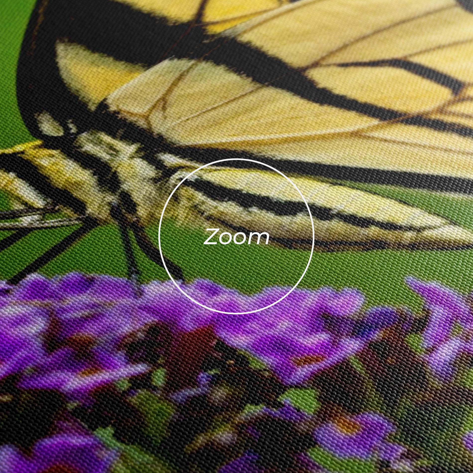 Tablou Canvas Cream Wild Butterfly mockup 3