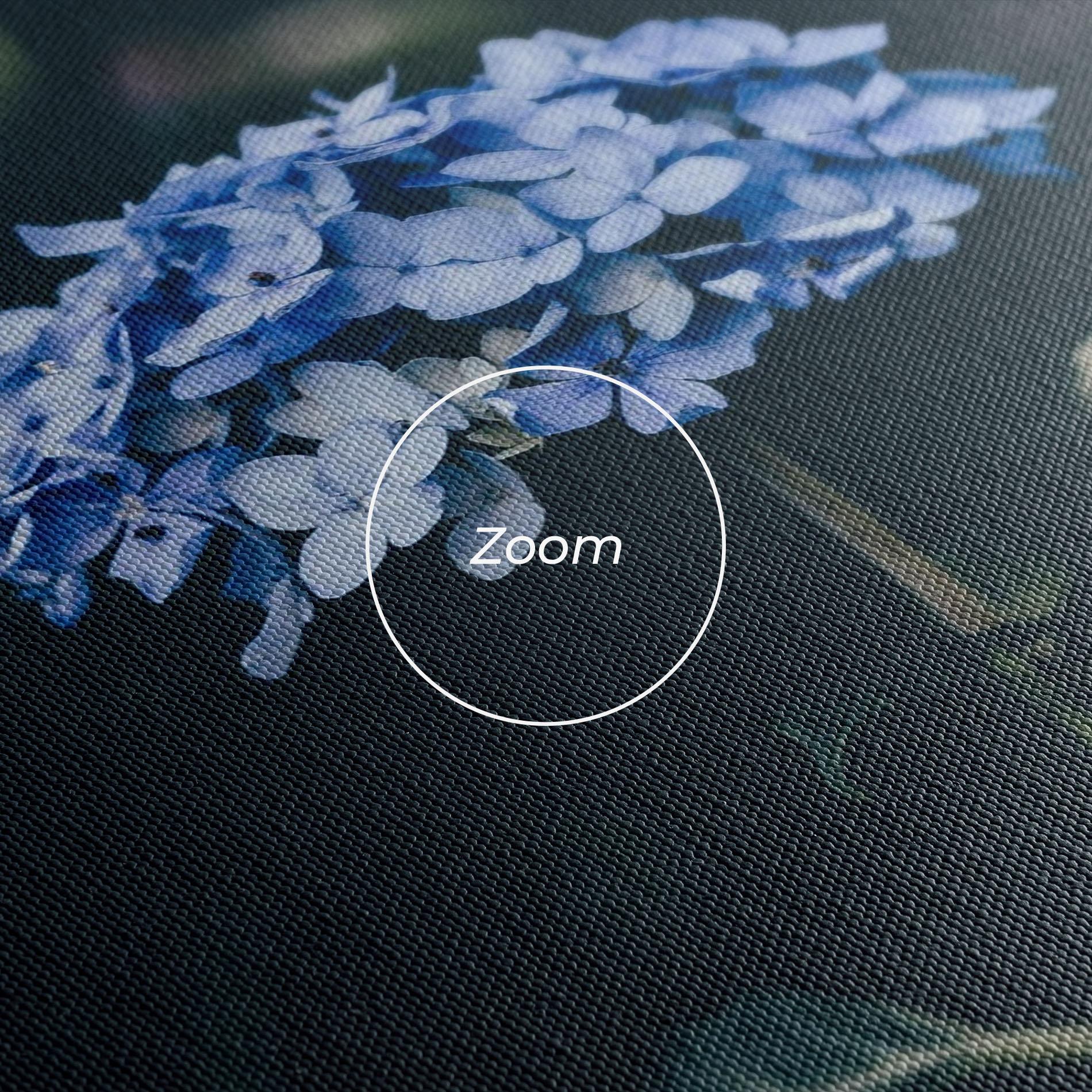 Tablou Canvas Forest Blue Flower mockup 3