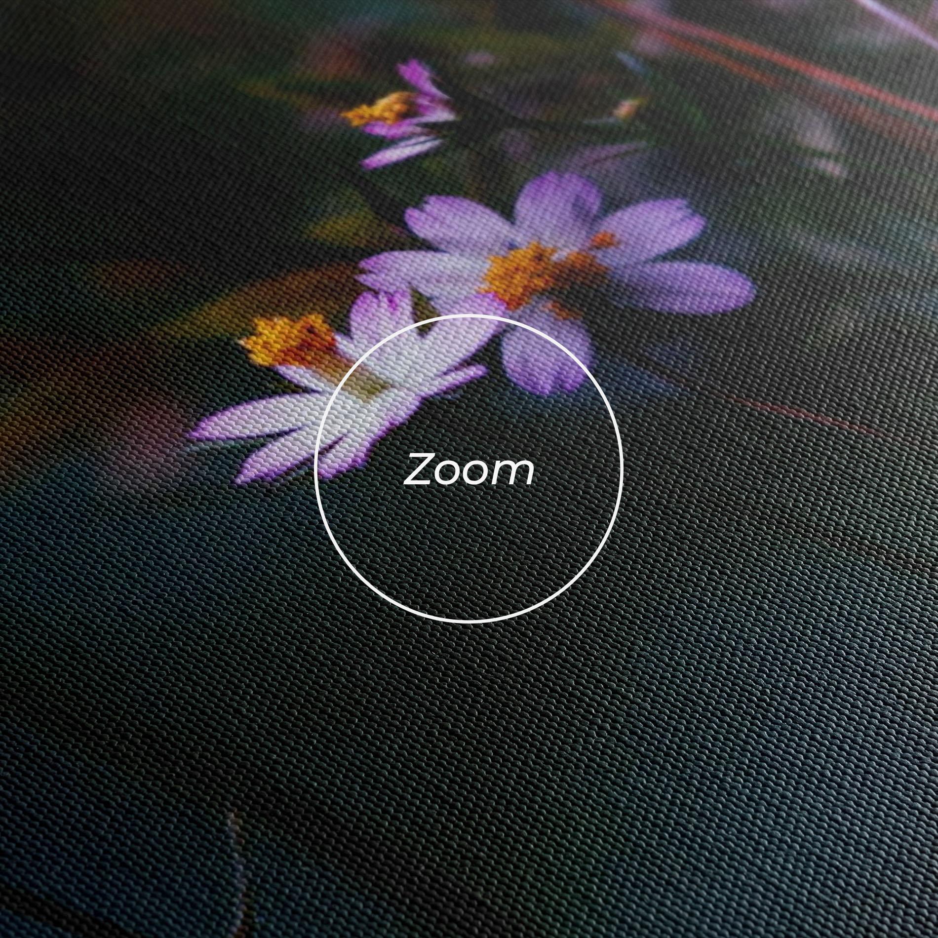 Tablou Canvas Night Flowers mockup 3