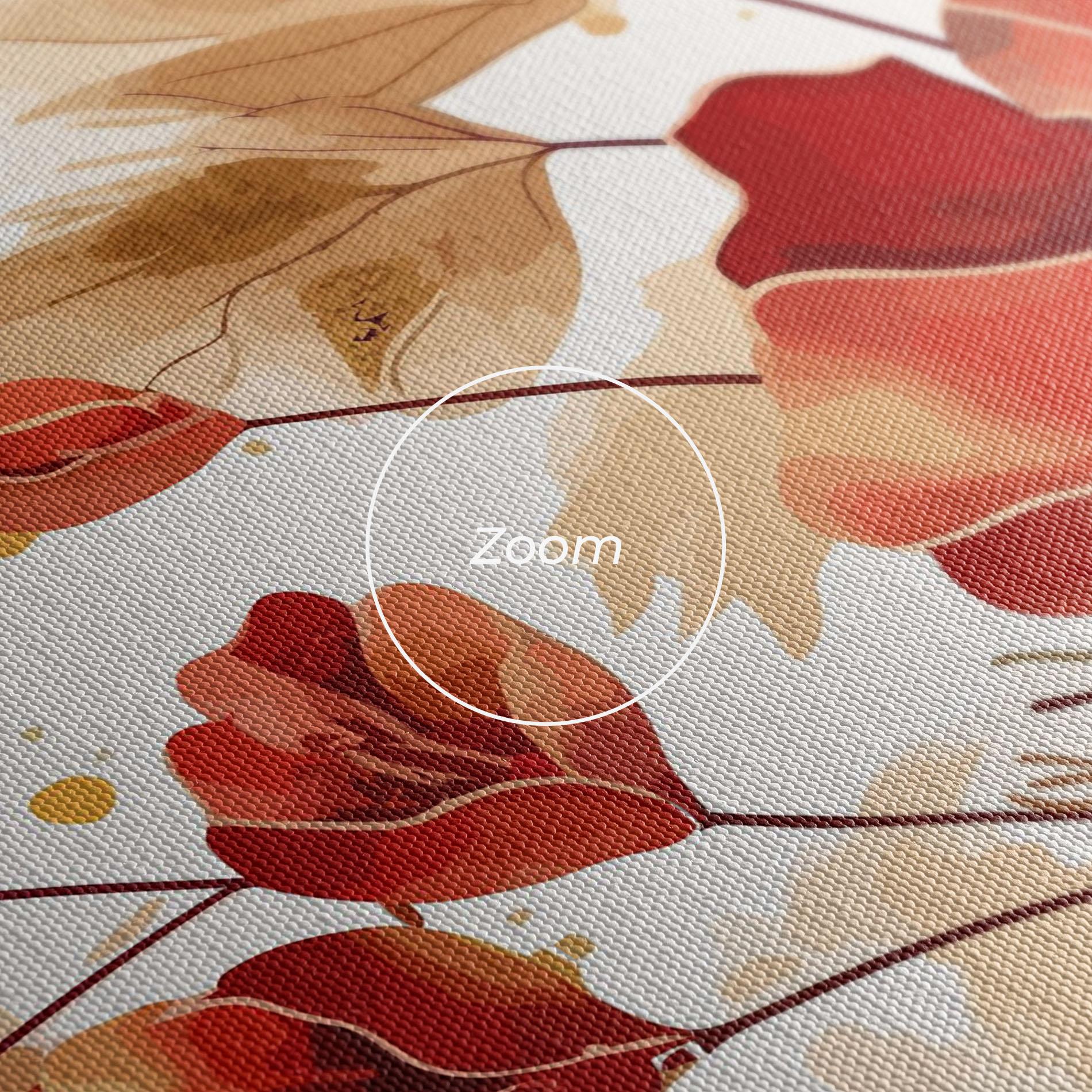 Tablou Canvas Red Wild Gold mockup 3