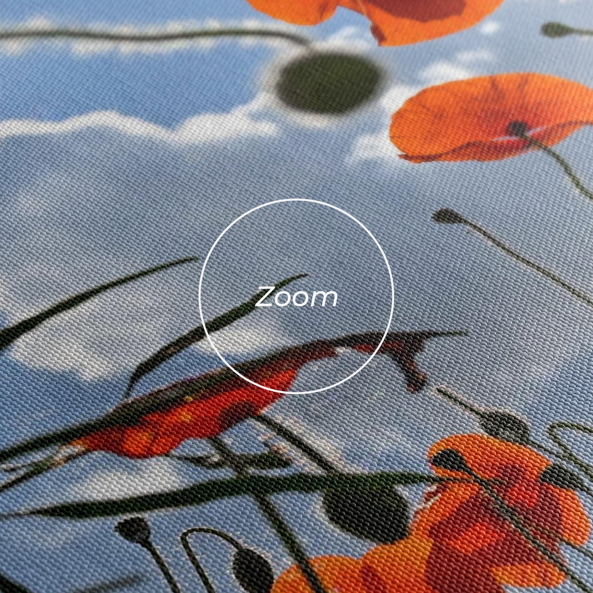 Tablou Canvas Wild Poppy Daylight mockup 3