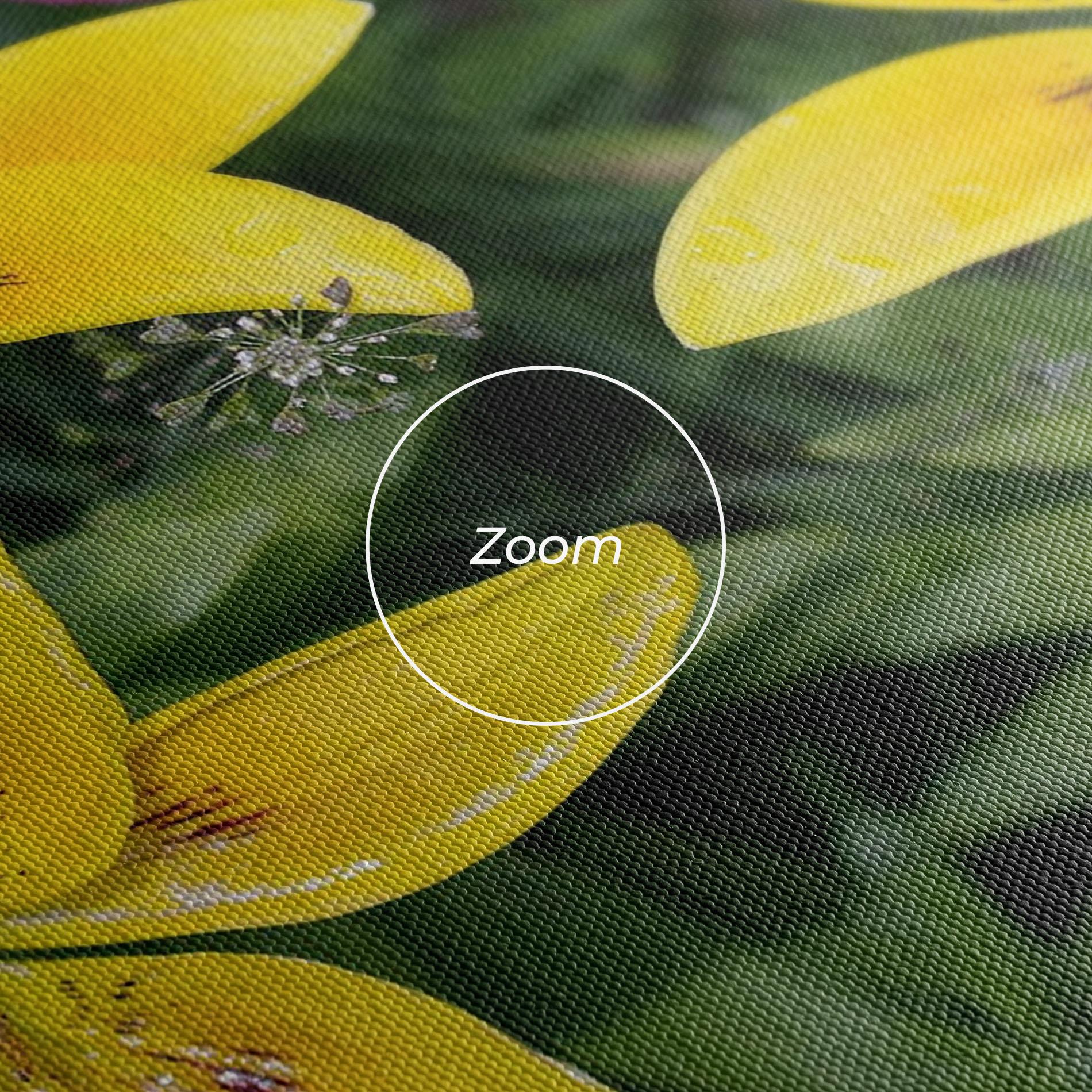 Tablou Canvas Yellow Flowers mockup 3
