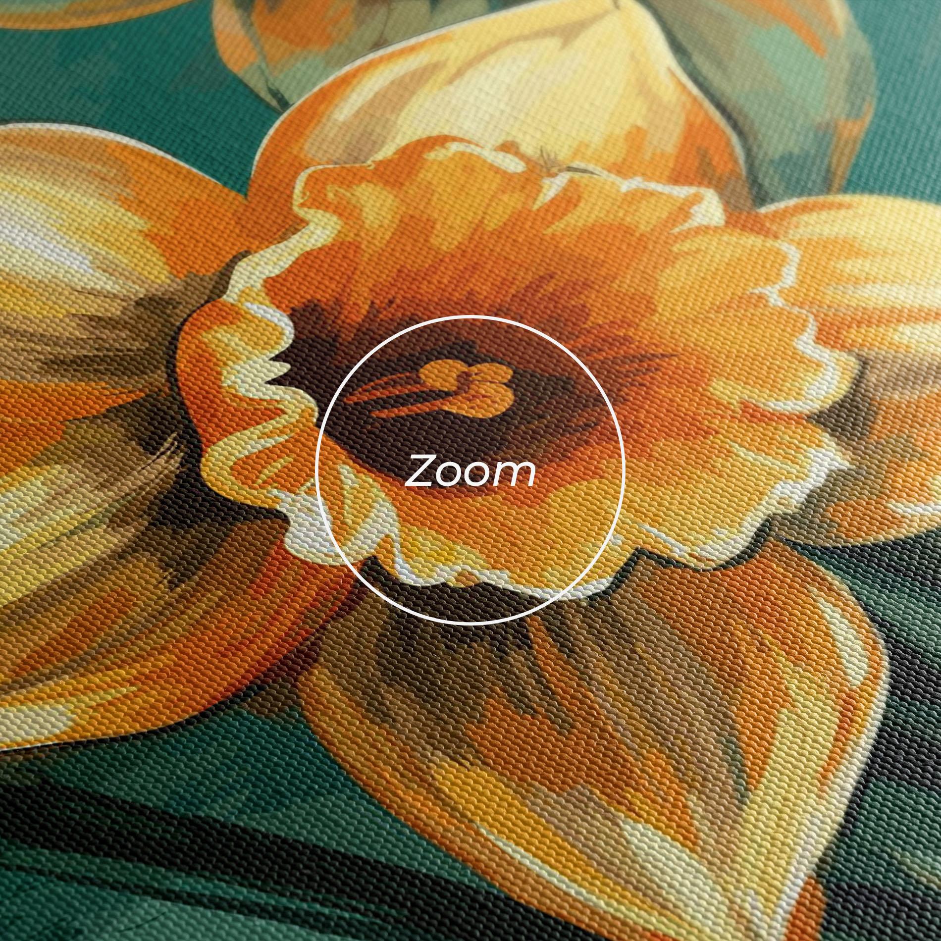 Tablou Canvas Yellow Wild Flower mockup 3