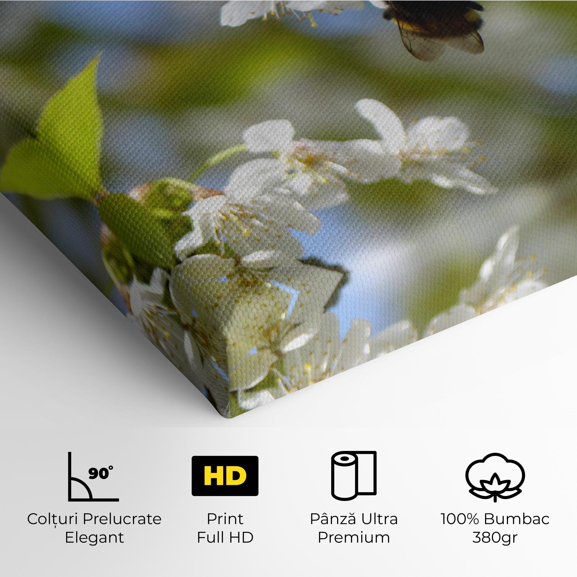 Tablou Canvas Bee Wild Tree mockup 4