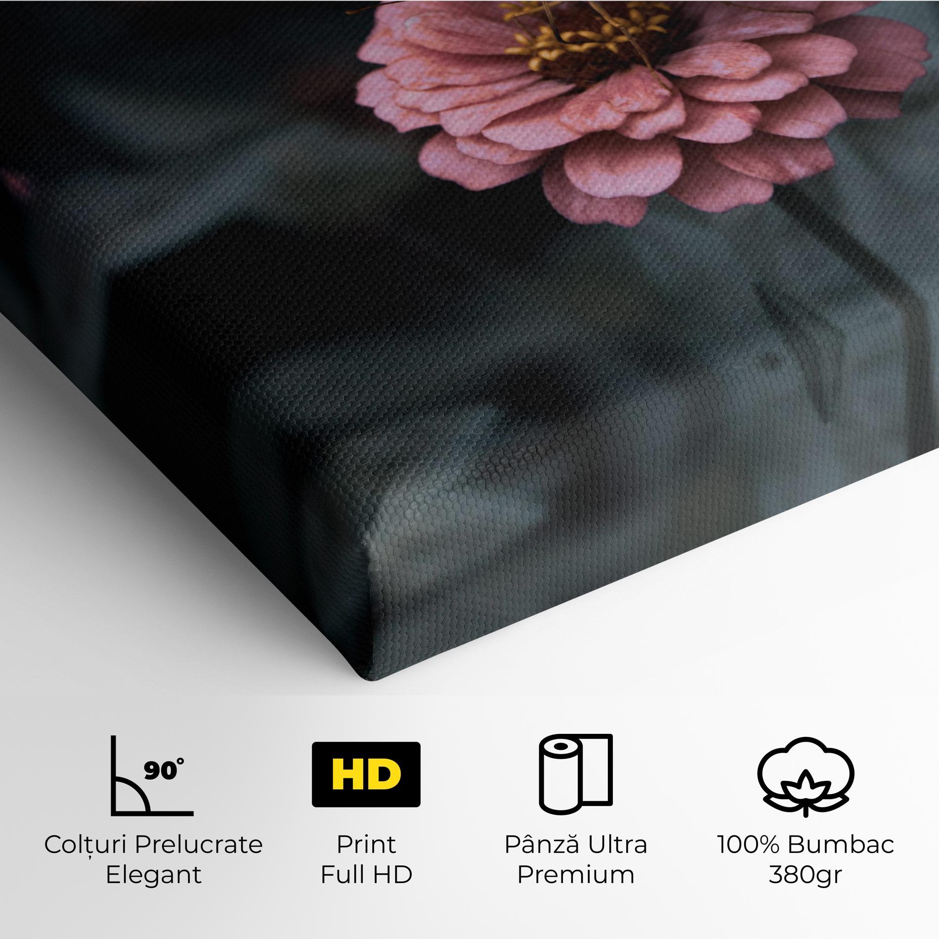 Tablou Canvas Flower Butterfly mockup 4