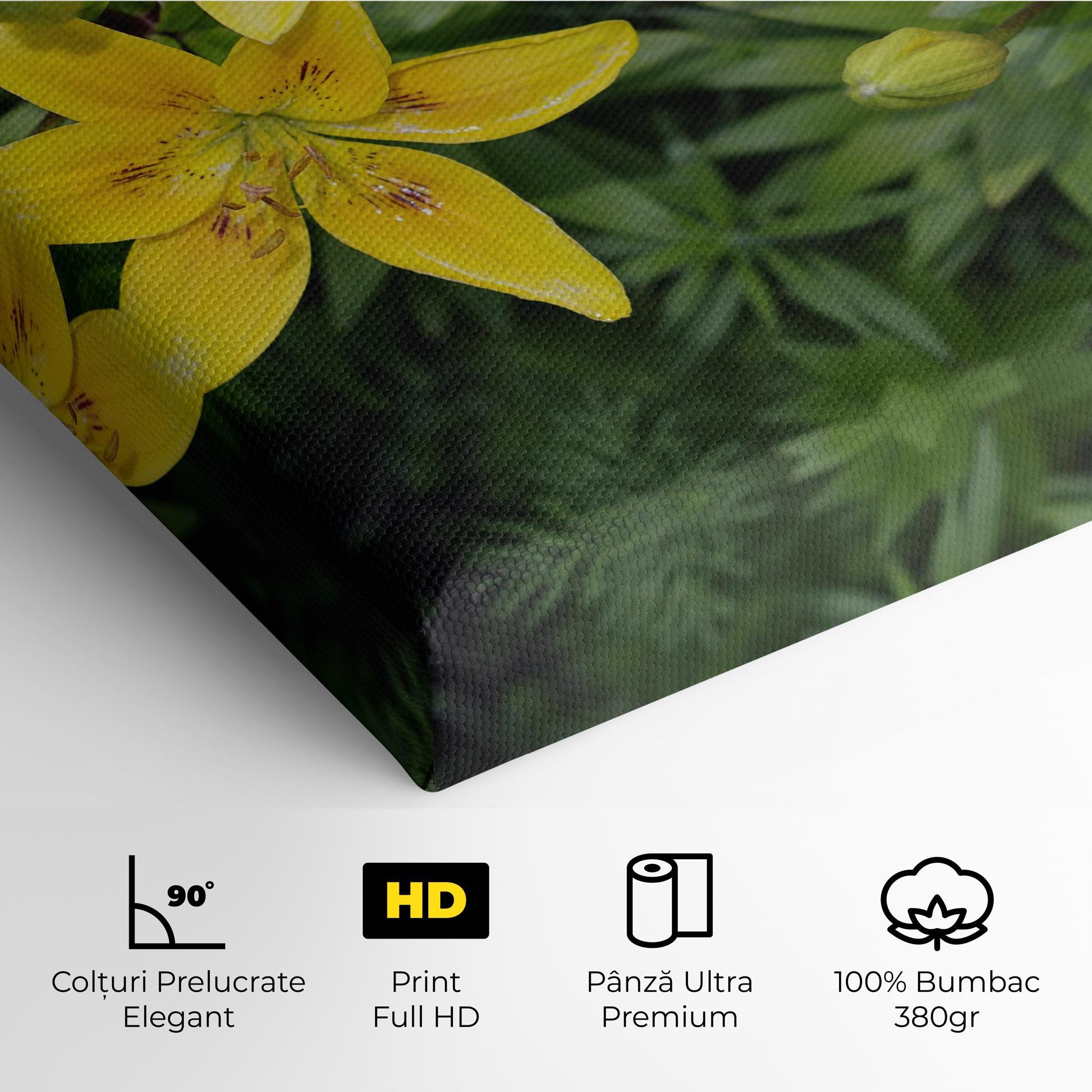 Tablou Canvas Yellow Flowers mockup 4