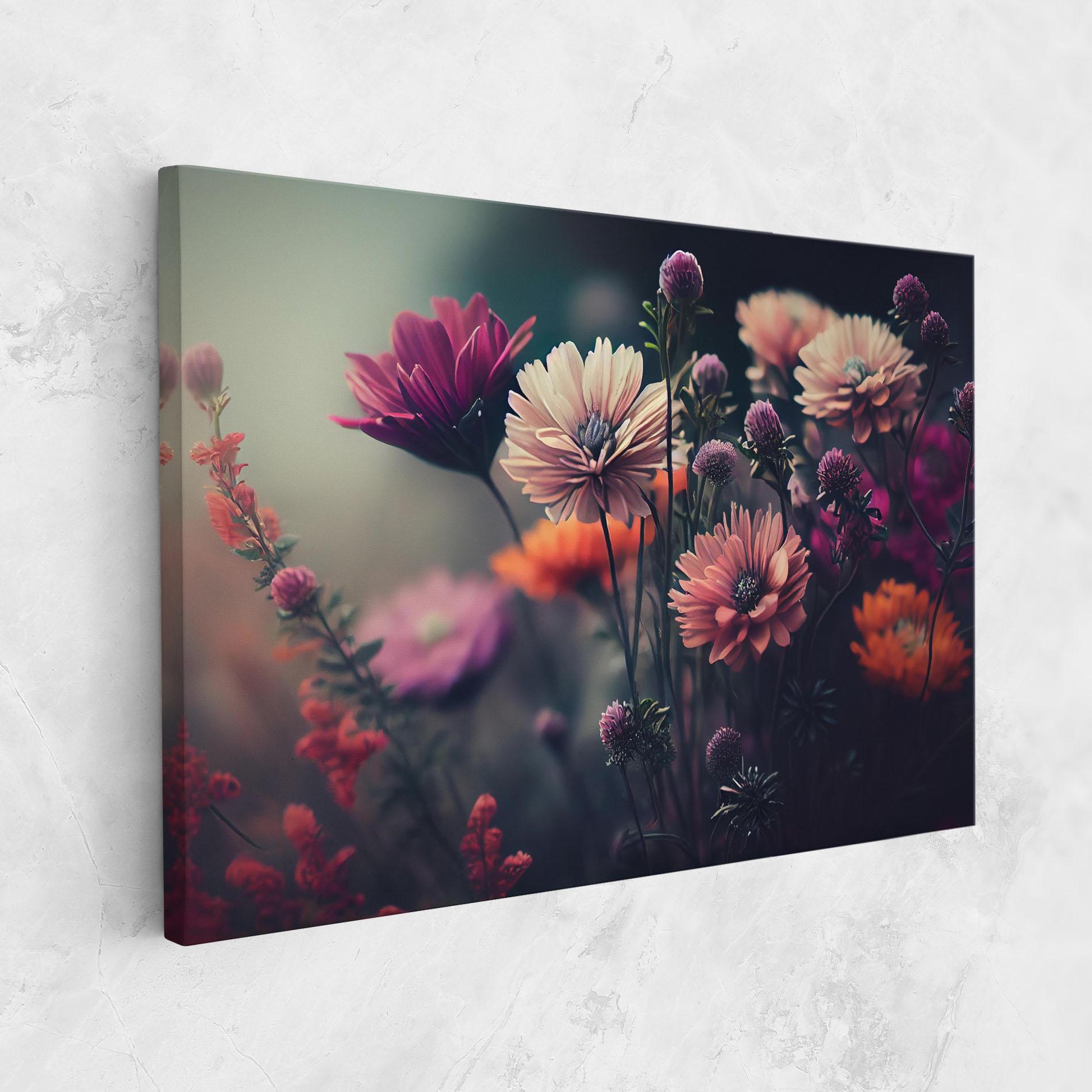 Tablou Canvas Beautiful Flower Garden mockup 1