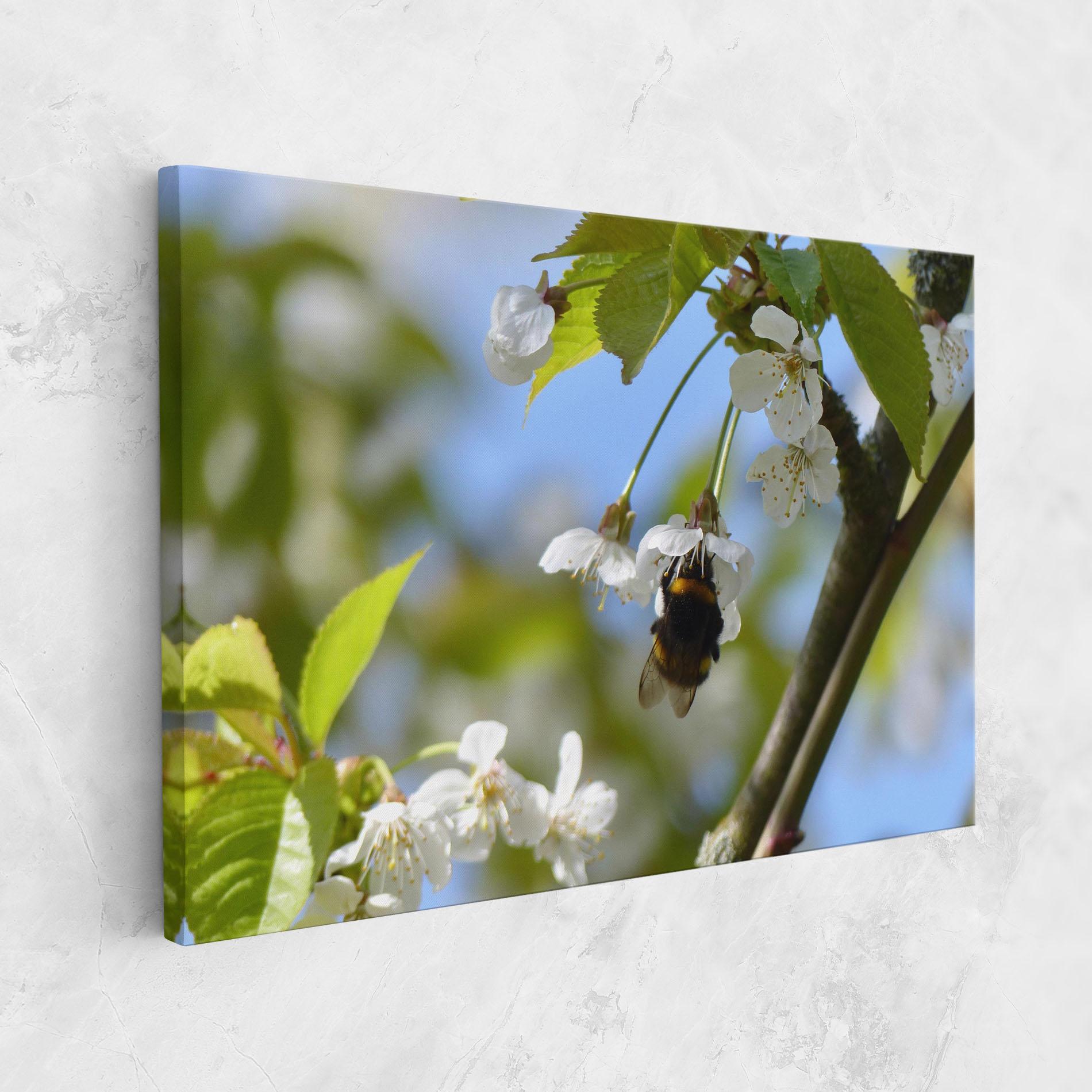Tablou Canvas Bee Wild Tree mockup 1