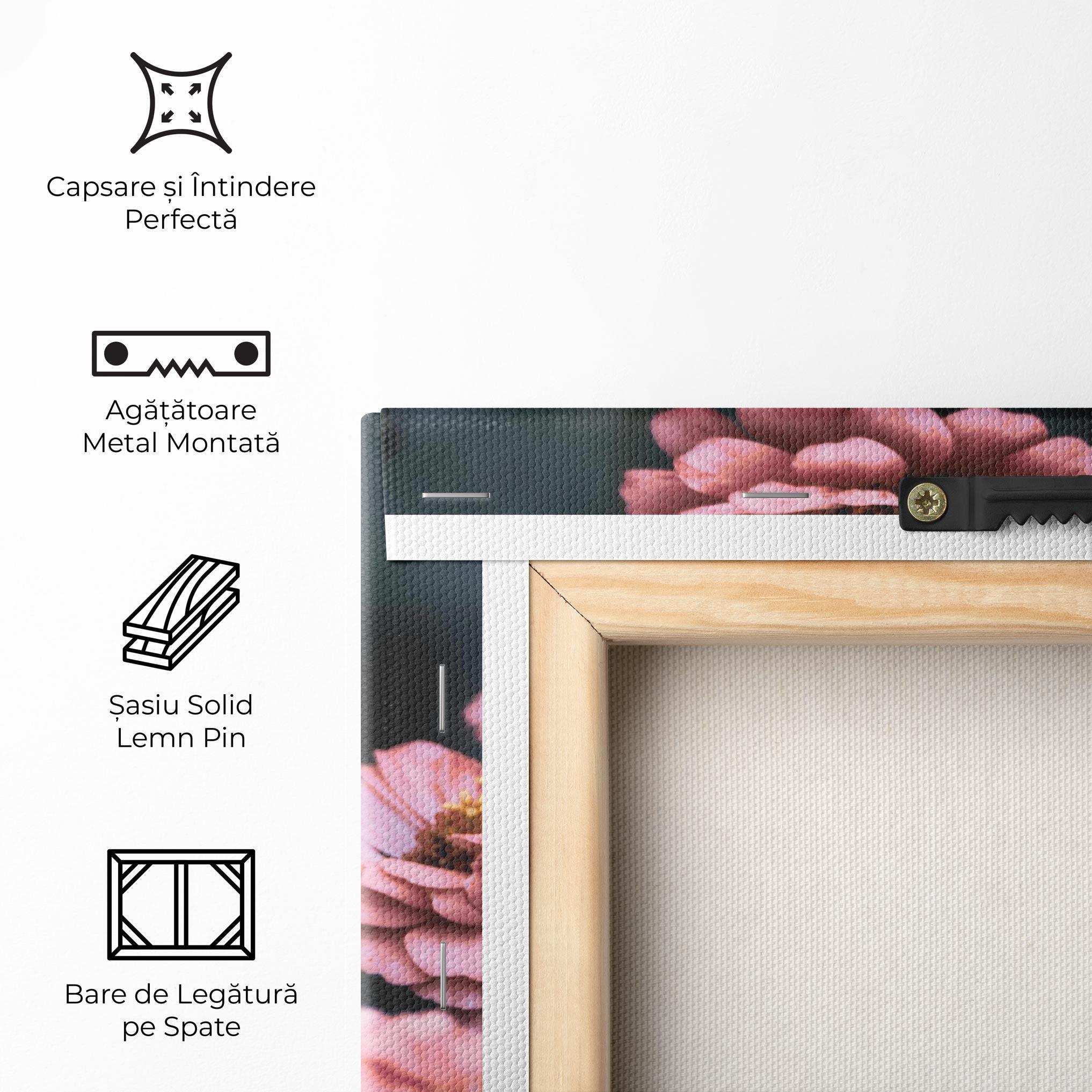 Tablou Canvas Flower Butterfly mockup 5