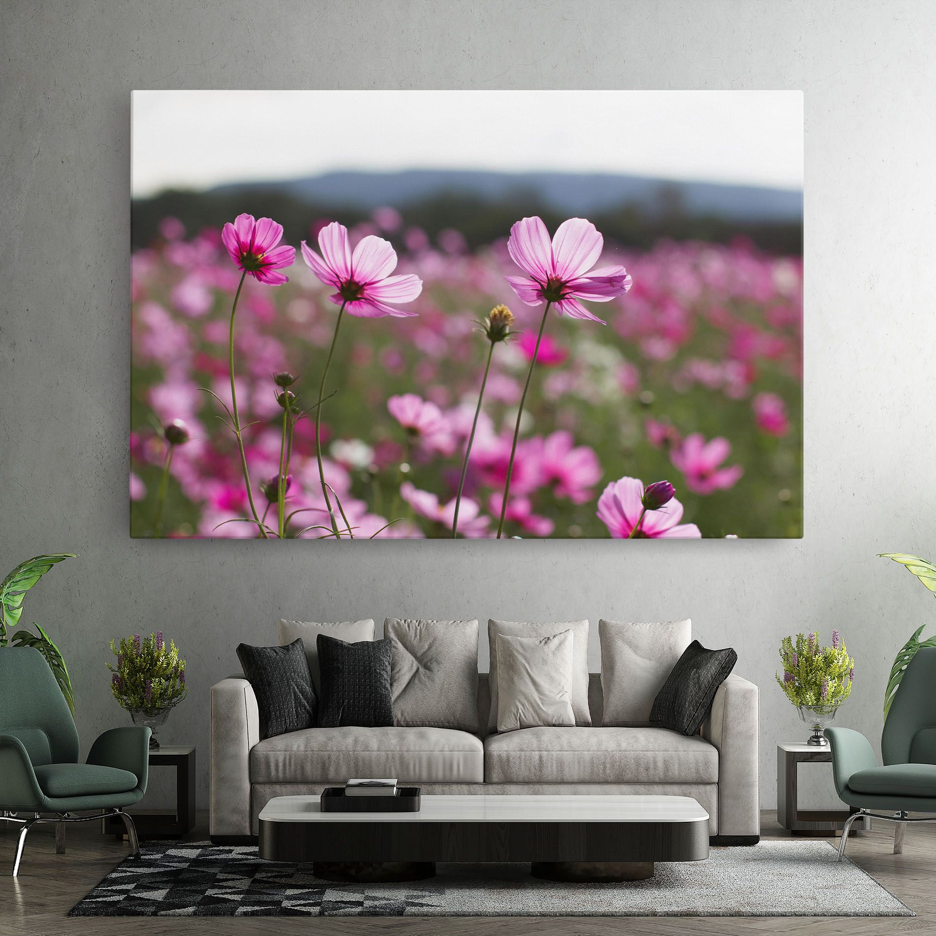 Cosmos Flower mockup 7