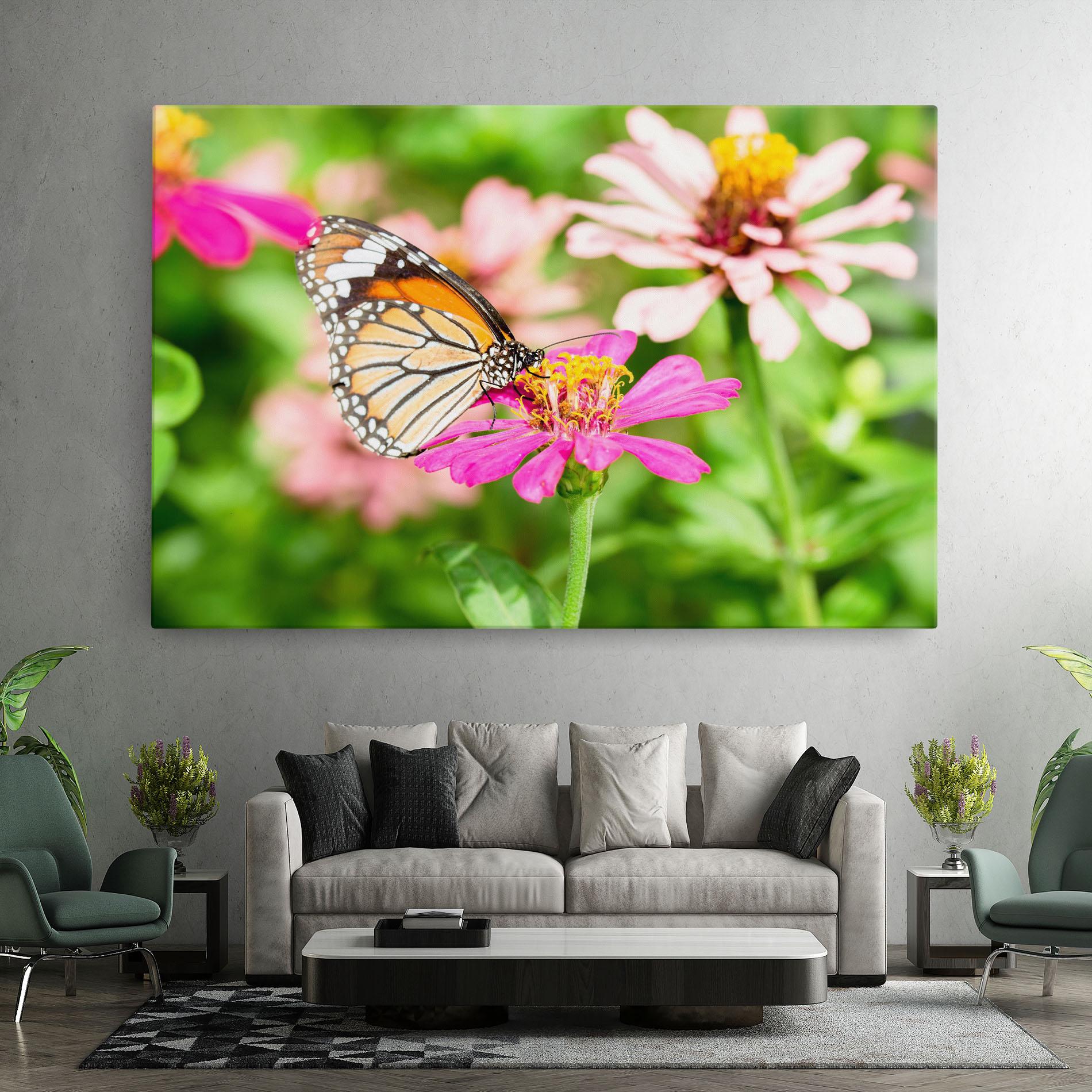 Tablou Canvas Daylight Butterfly mockup 7