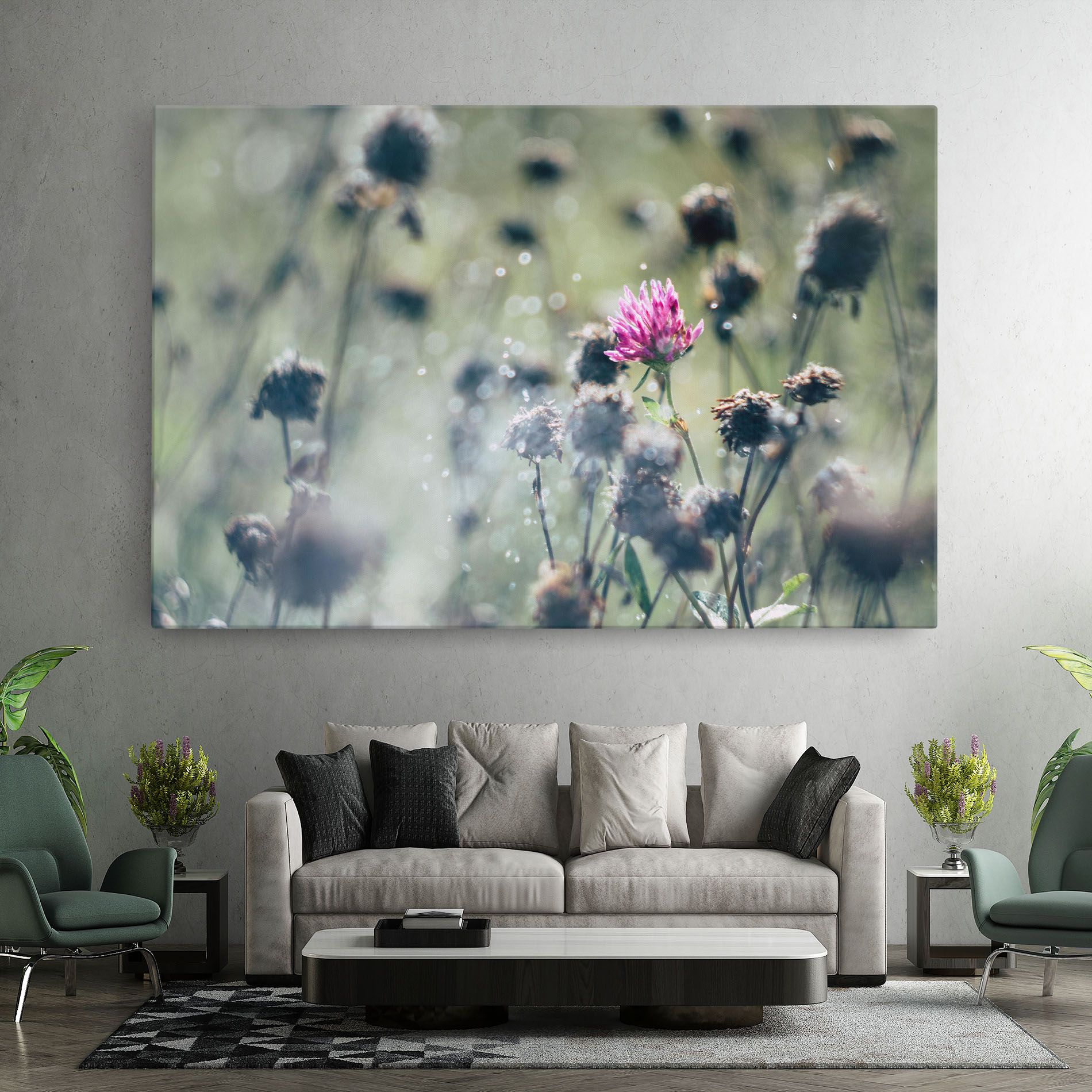 Dreamy Purple Flower mockup 7