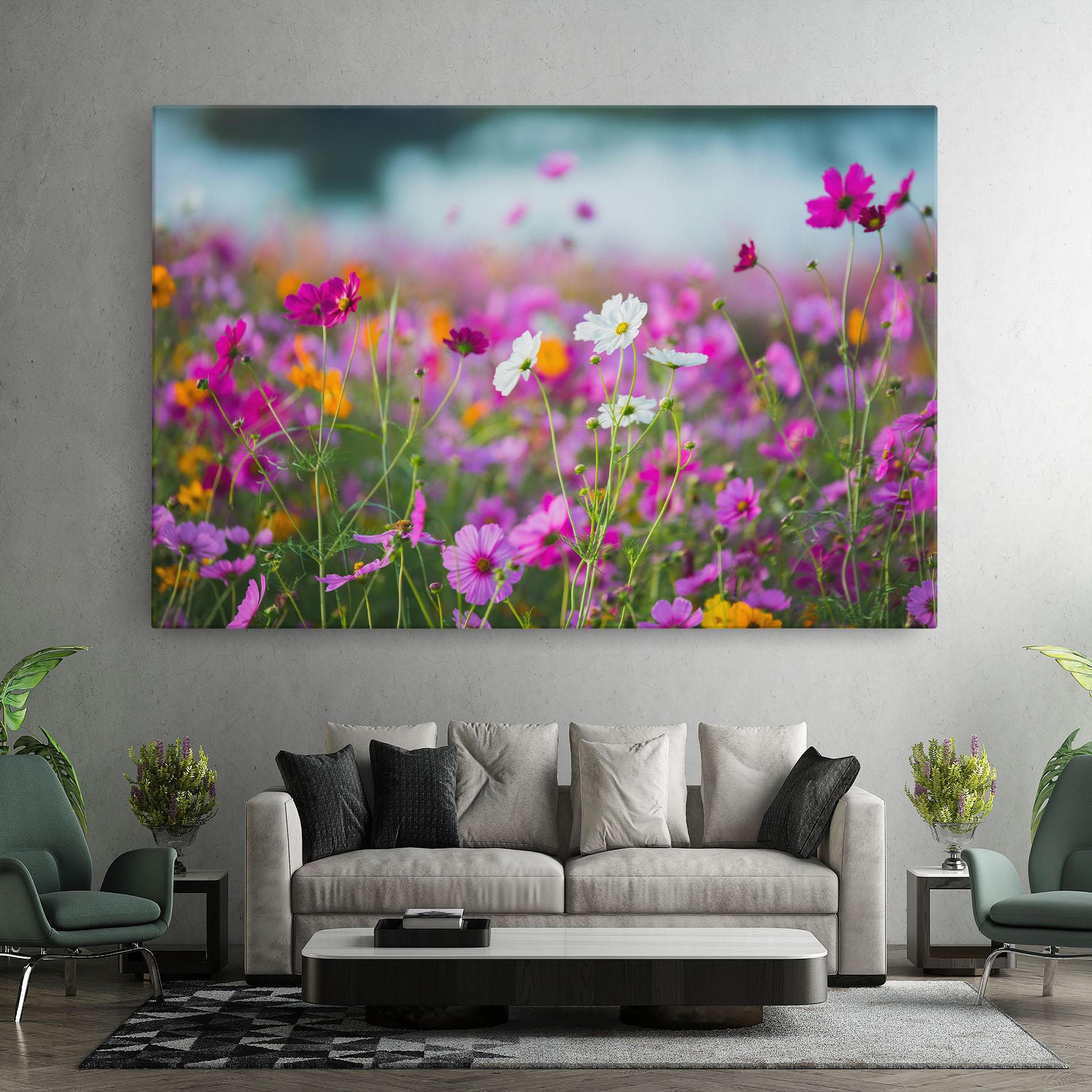 Tablou Canvas Flower Grassland mockup 7