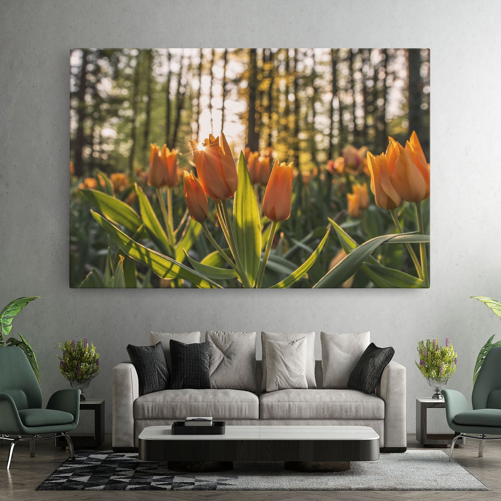 Forest Tulips mockup 7