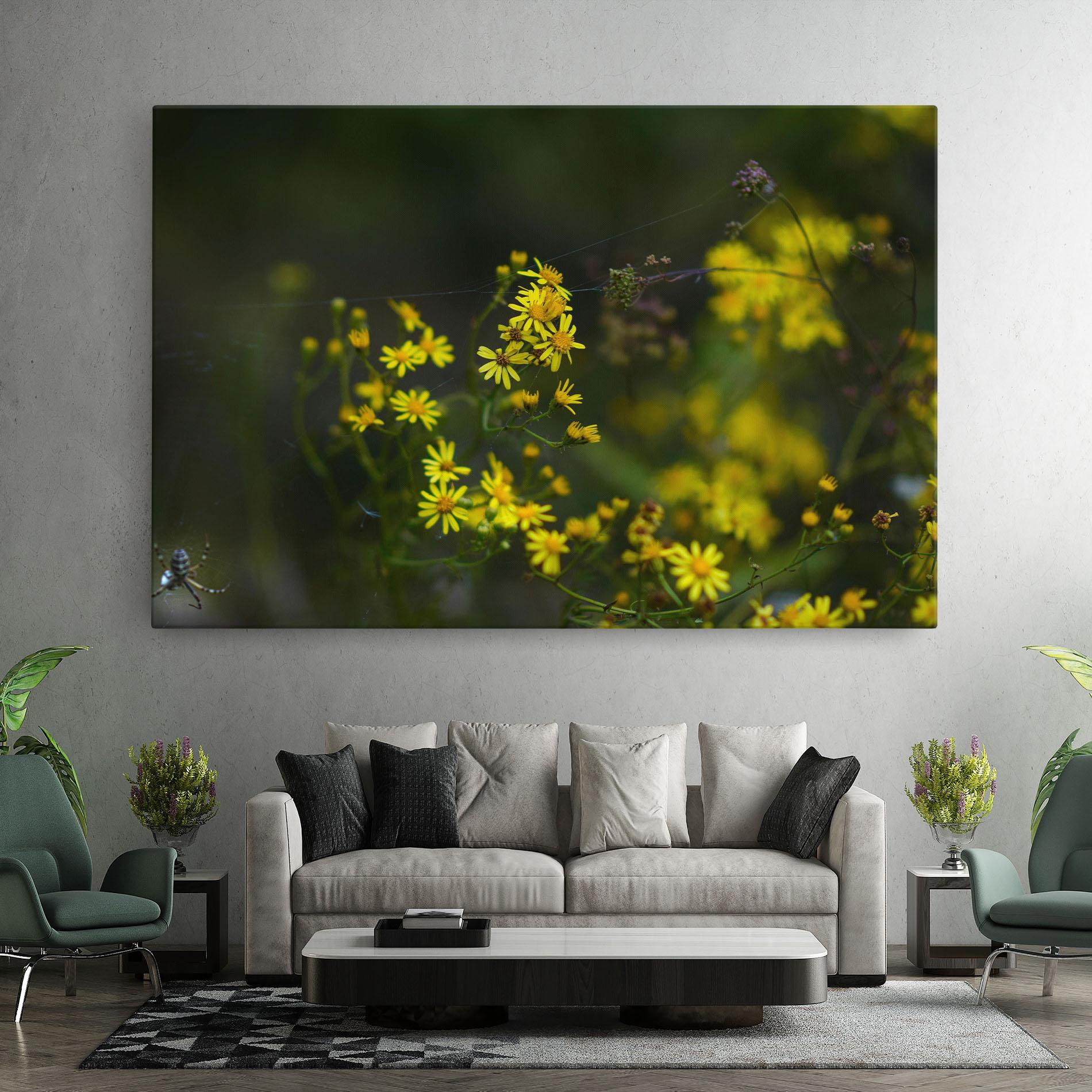 Tablou Canvas Small Wild Flowers mockup 7