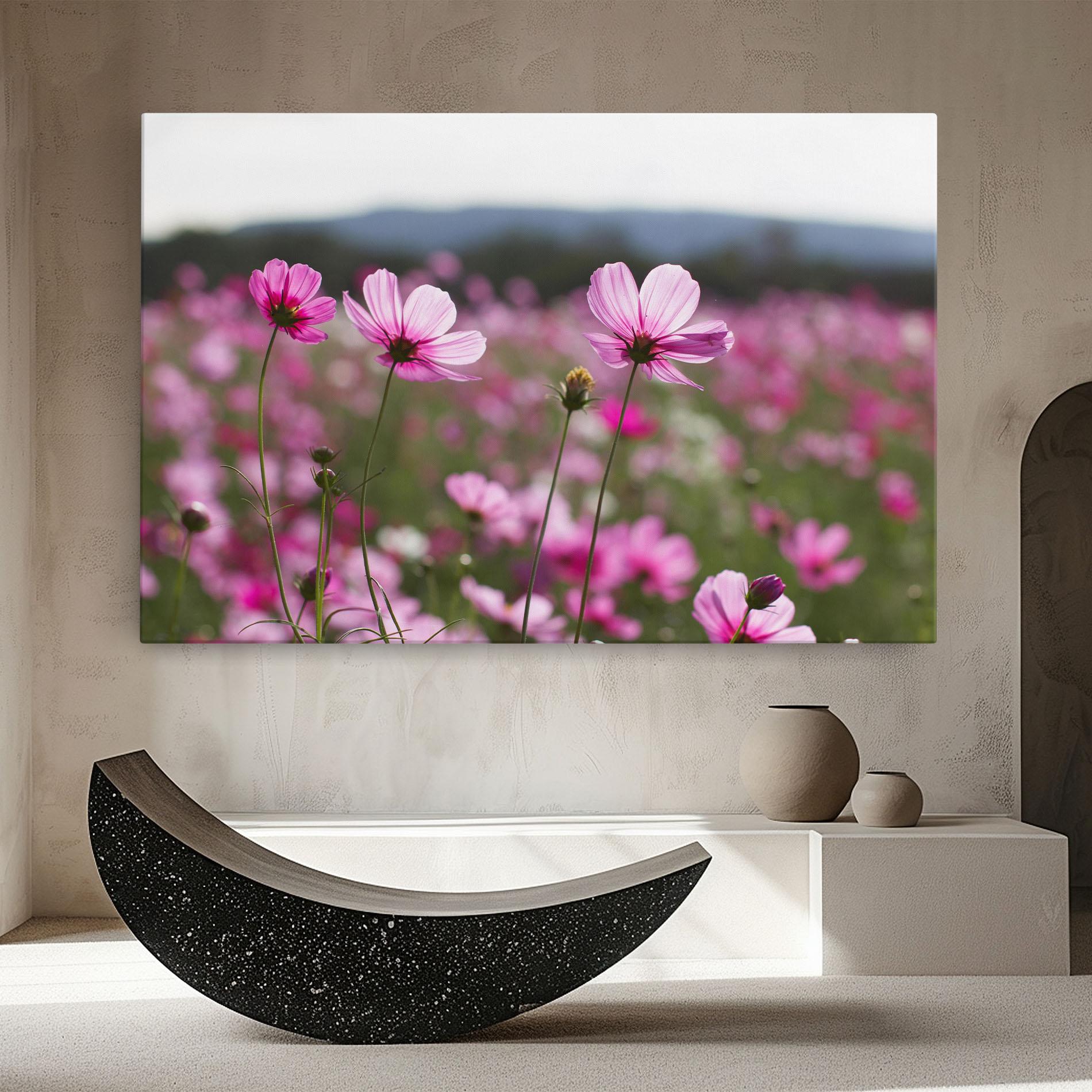 Tablou Canvas Cosmos Flower mockup 8