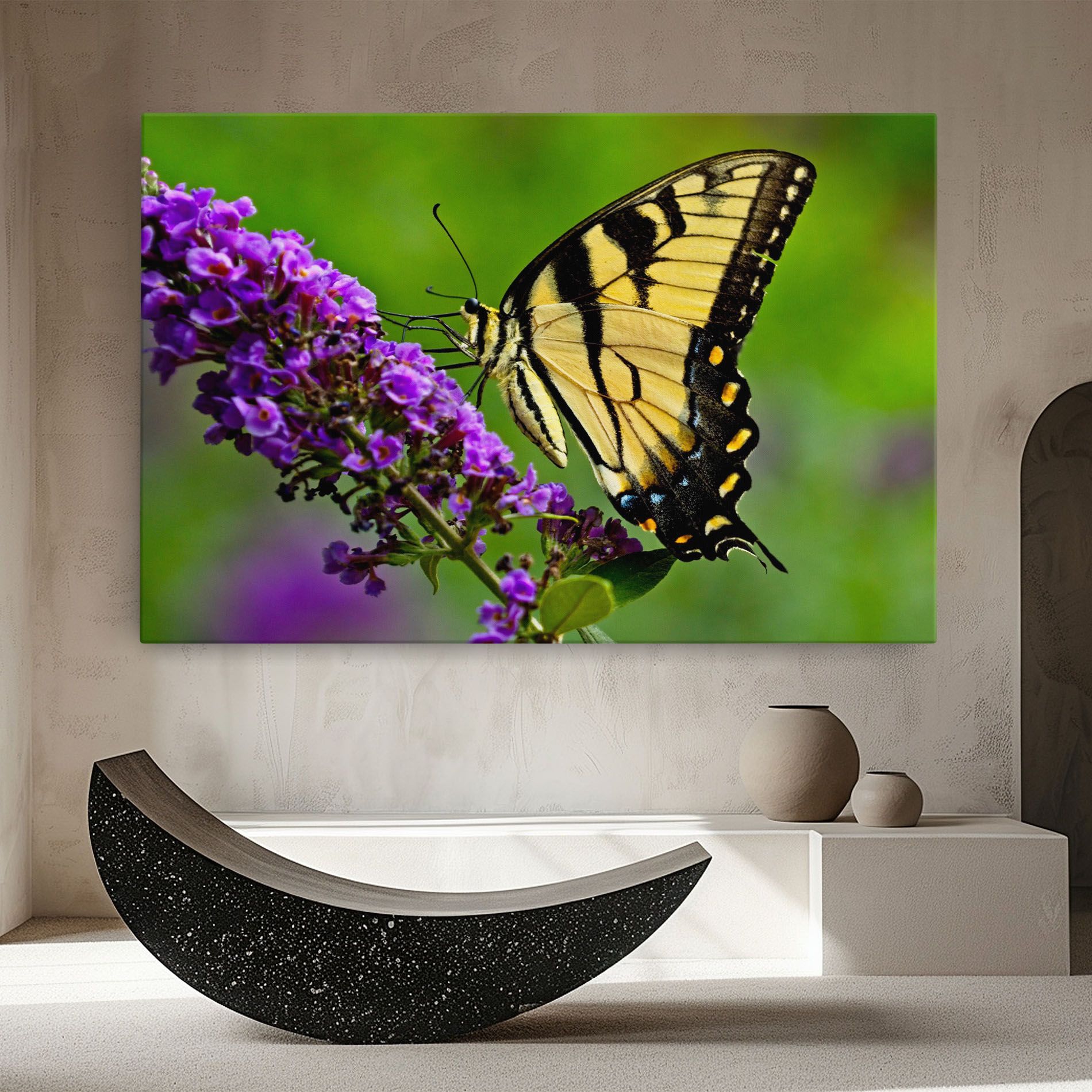 Cream Wild Butterfly mockup 8