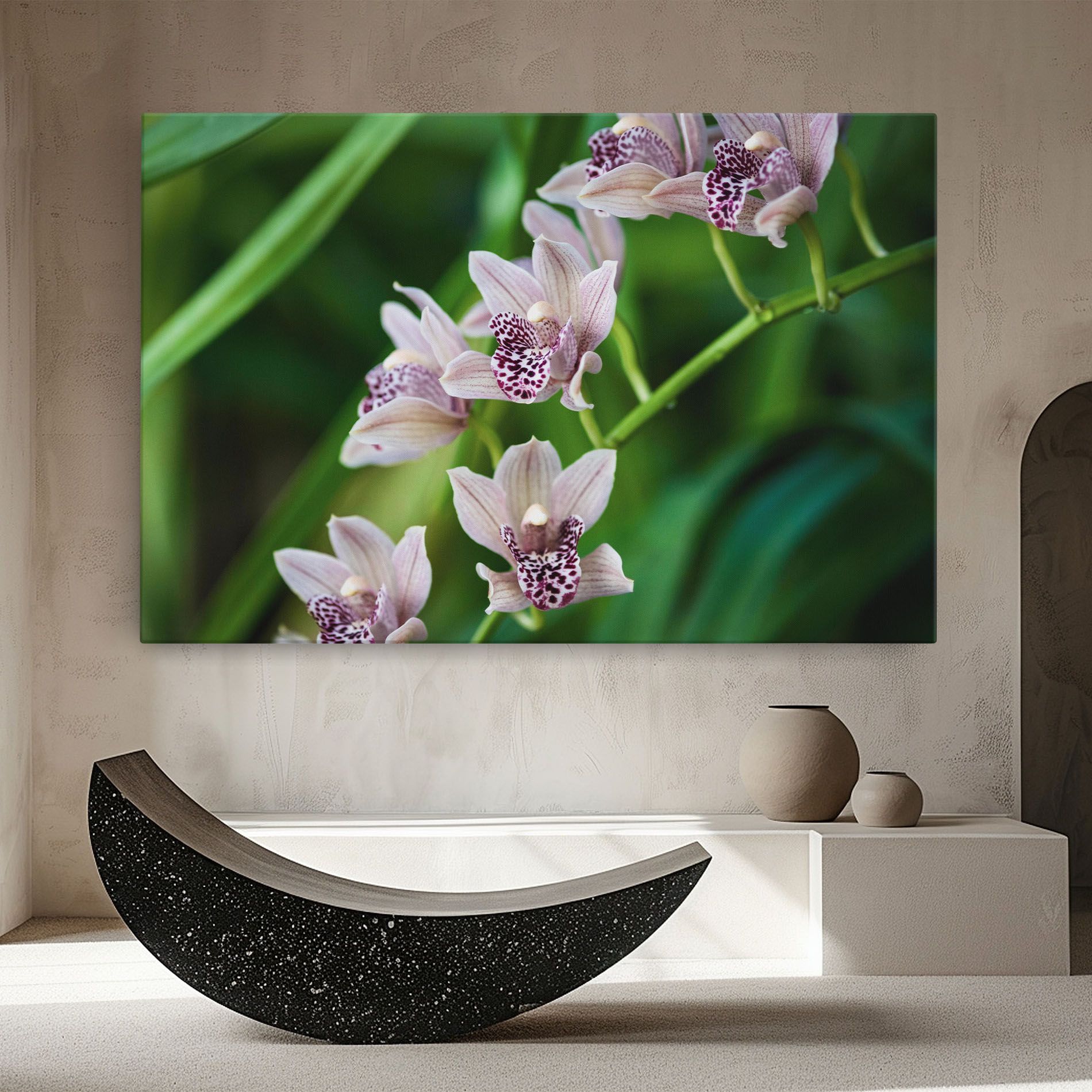 Cymbidium Orchid mockup 8