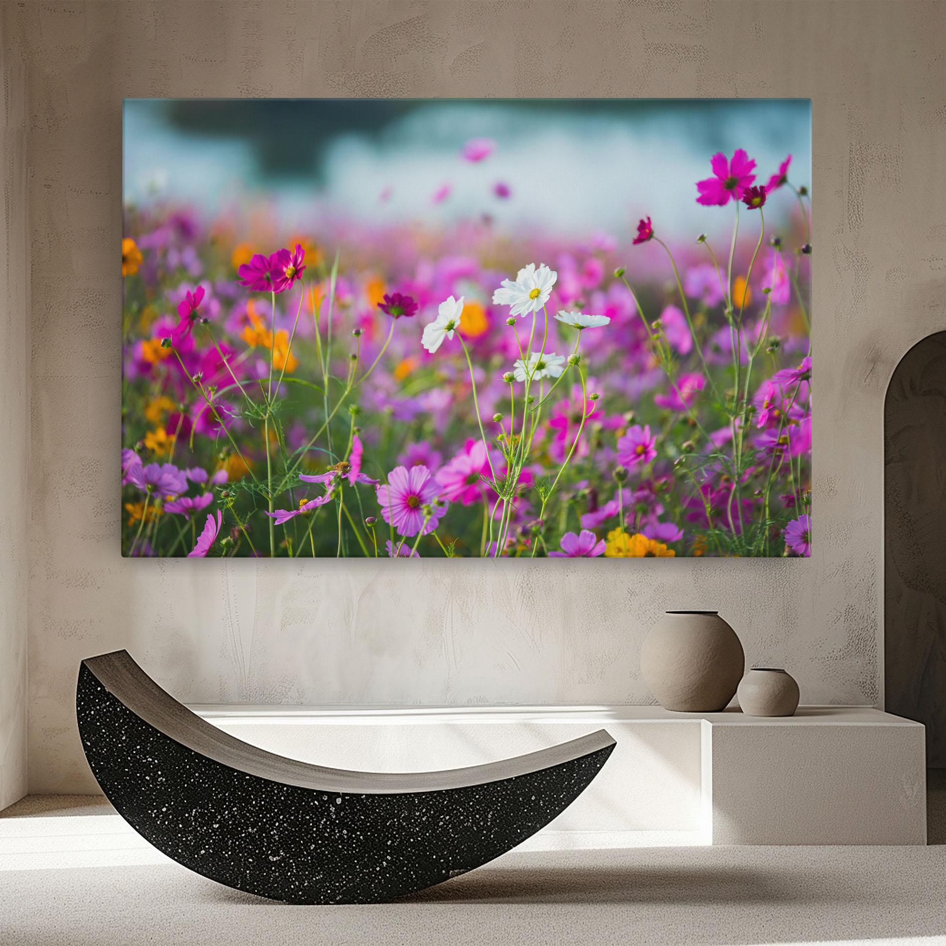 Tablou Canvas Flower Grassland mockup 8