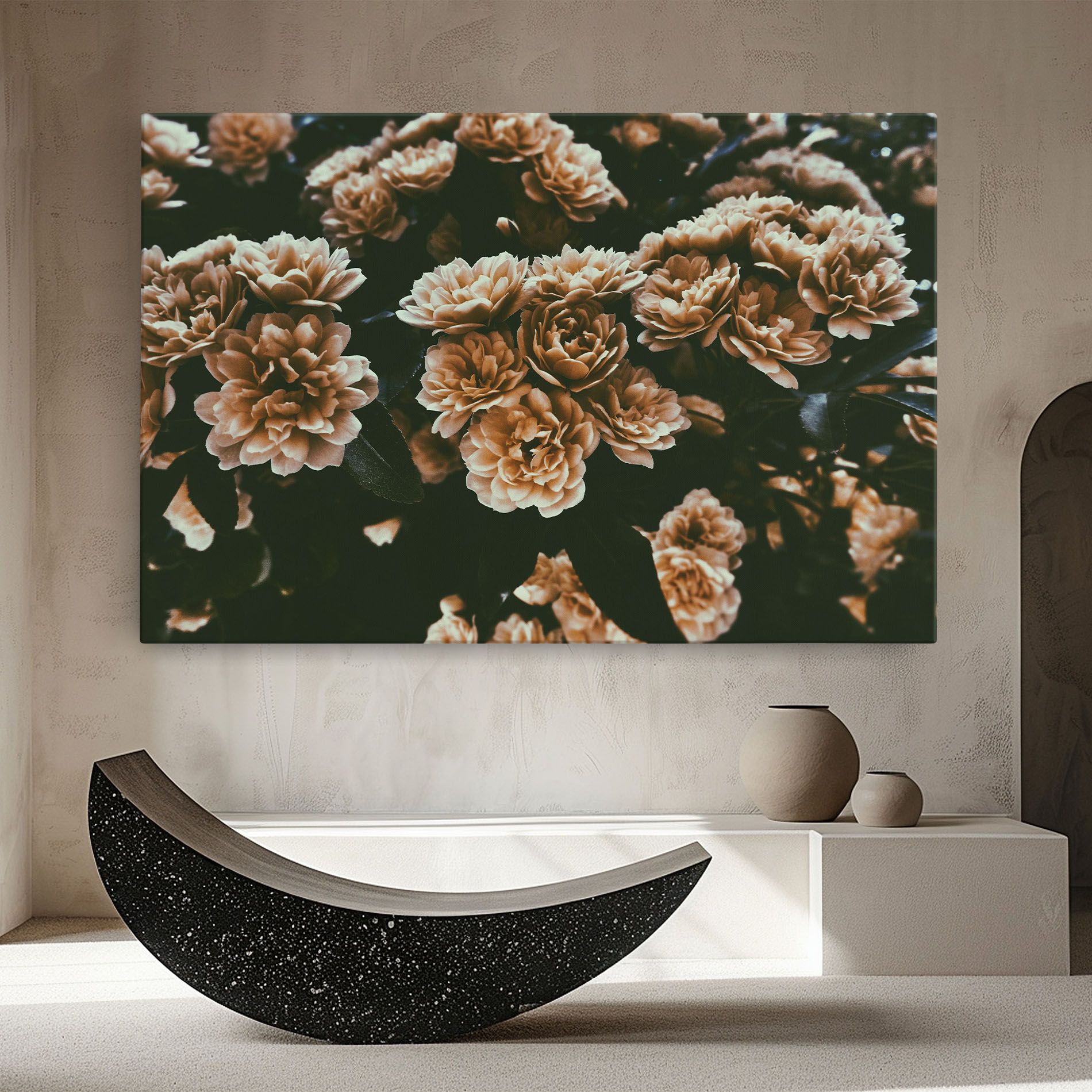 Wild Cream Flower mockup 8