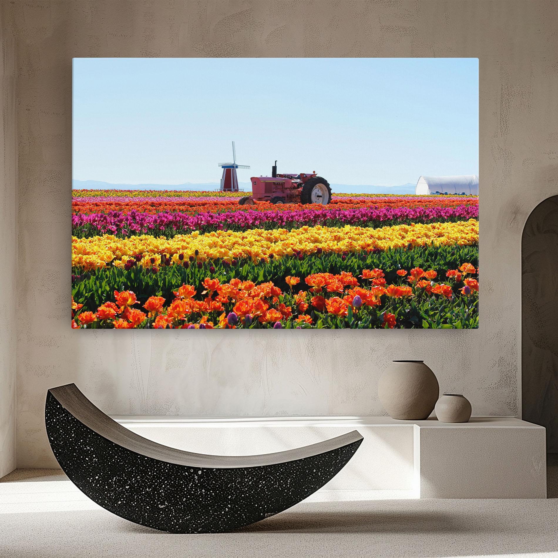 Tablou Canvas Working Wild Field mockup 8