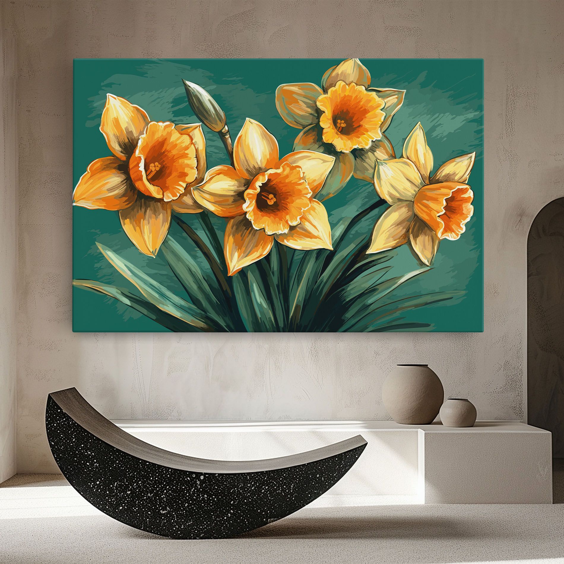 Yellow Wild Flower mockup 8