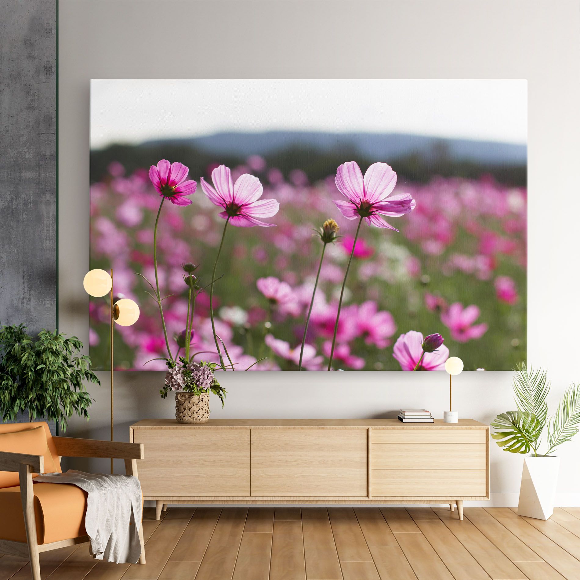 Cosmos Flower mockup 9