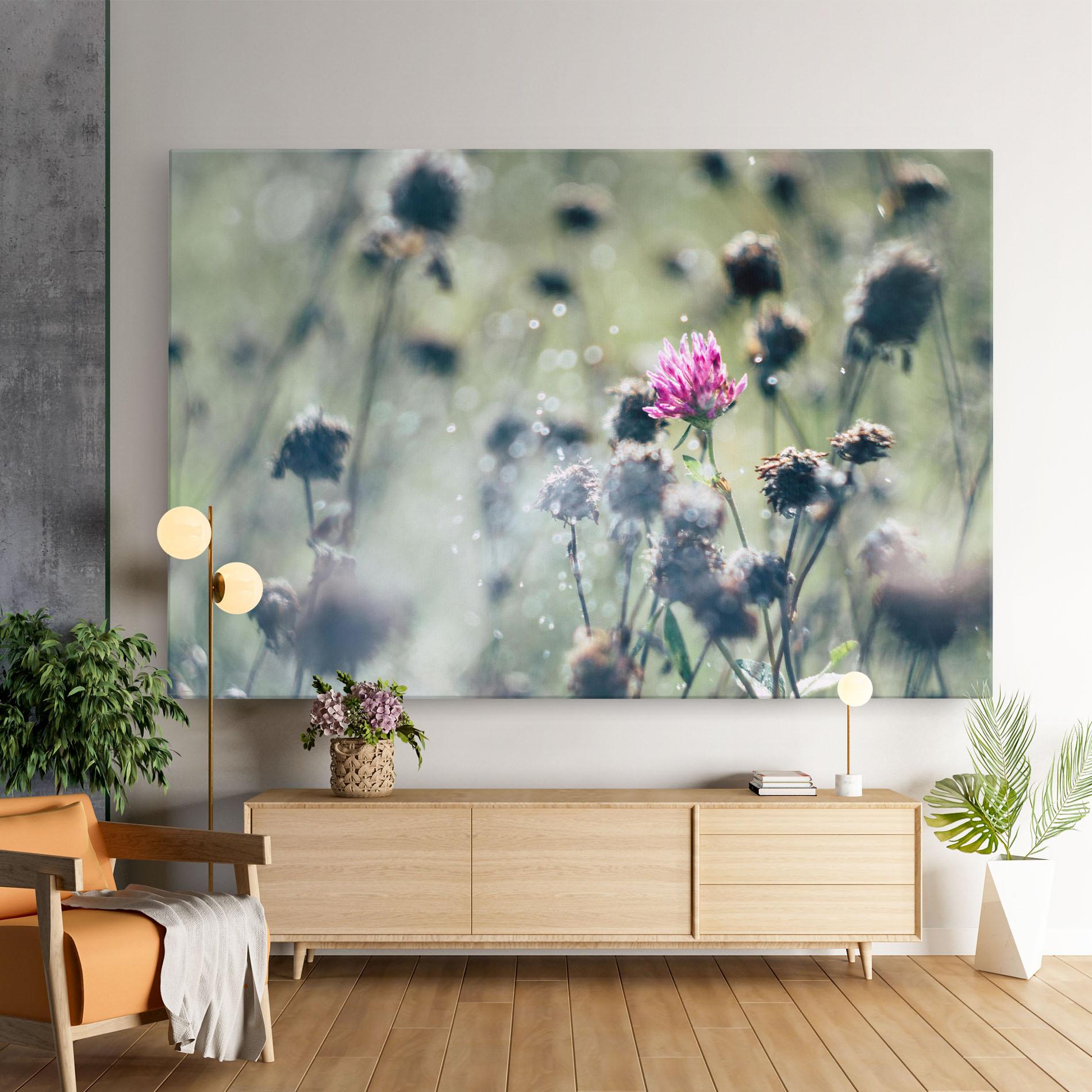 Tablou Canvas Dreamy Purple Flower mockup 9