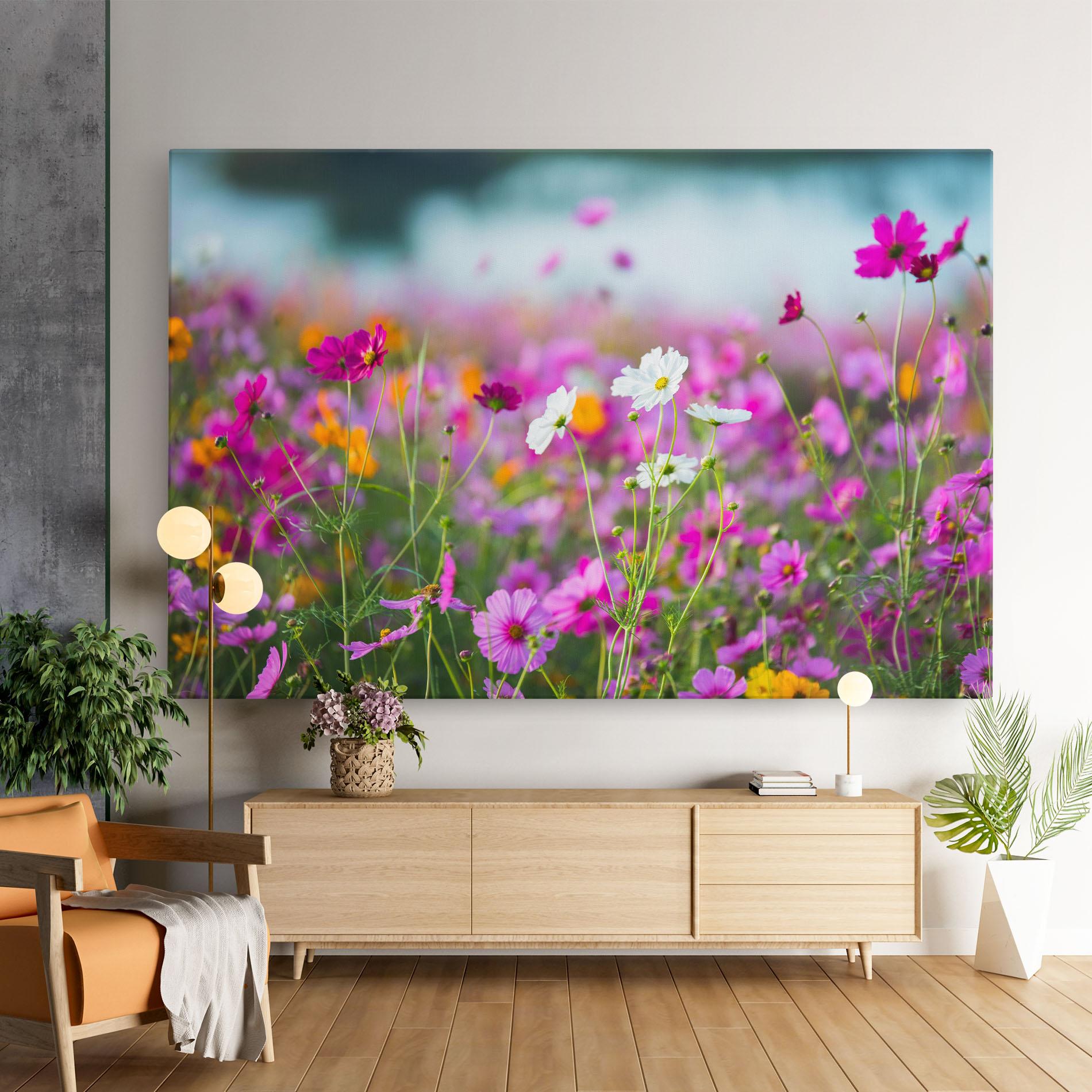 Tablou Canvas Flower Grassland mockup 9