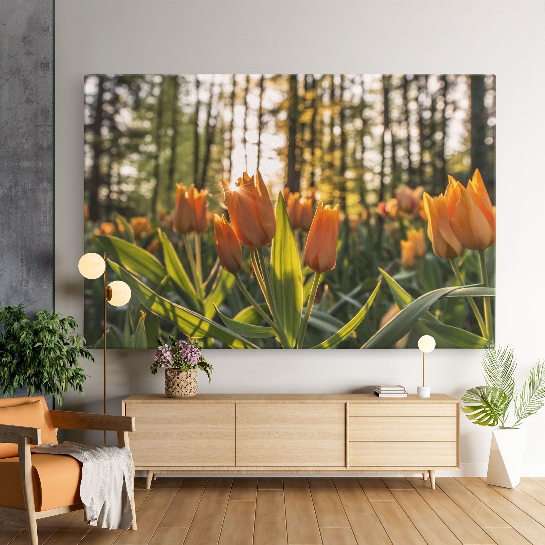Forest Tulips mockup 9